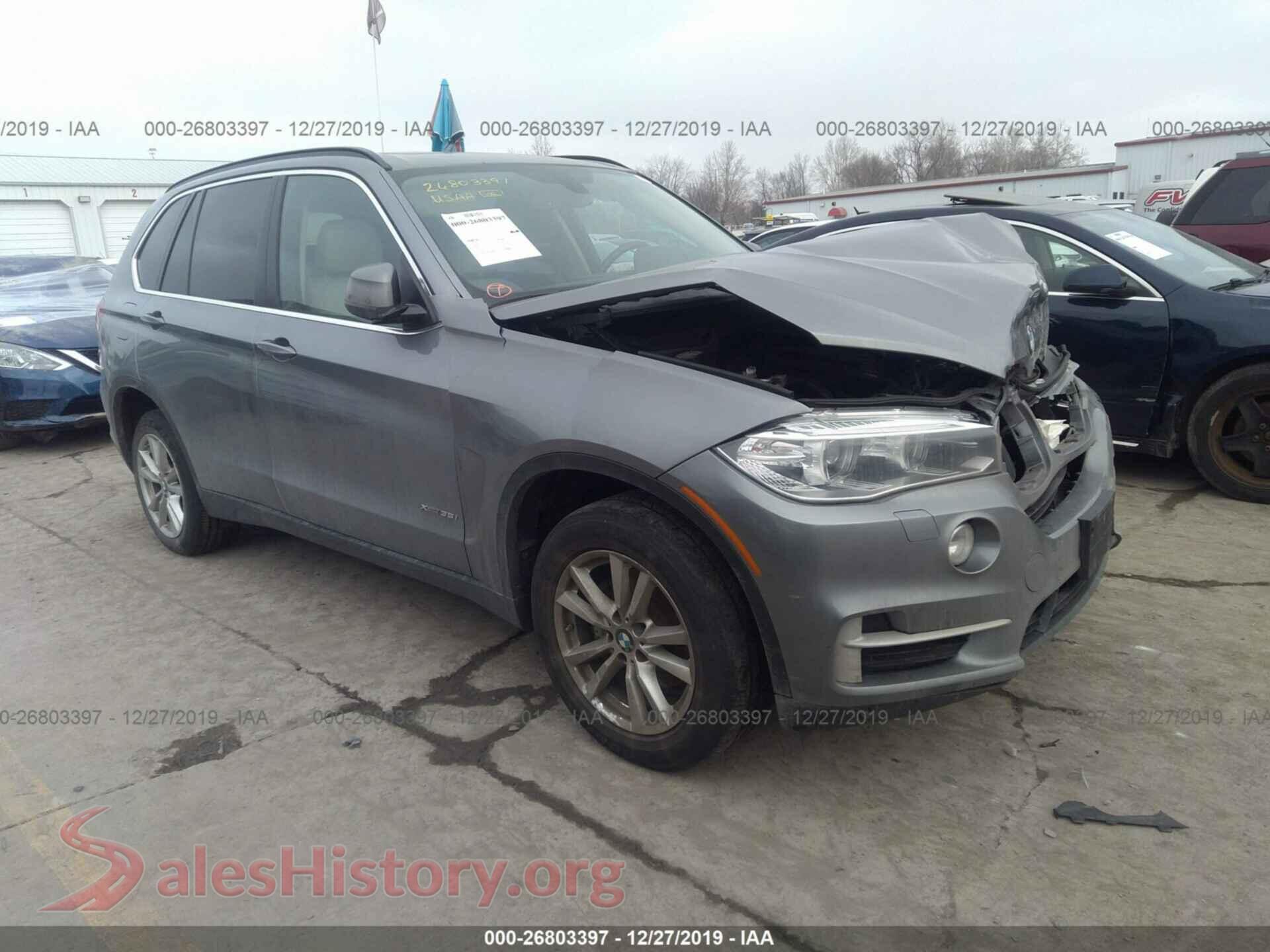 2014 BMW X5 — VIN 5UXKR0C52E0K45555