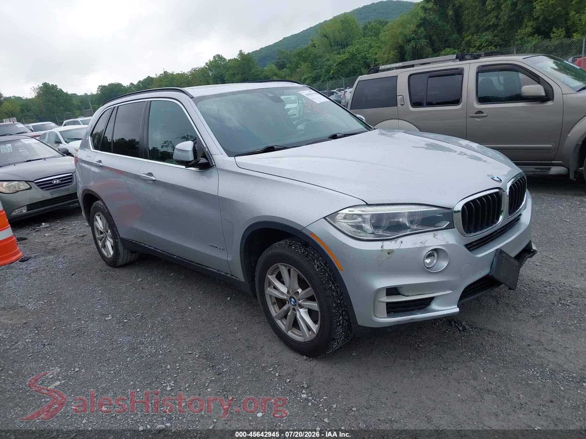 2015 BMW X5 — VIN 5UXKR0C52F0P05735