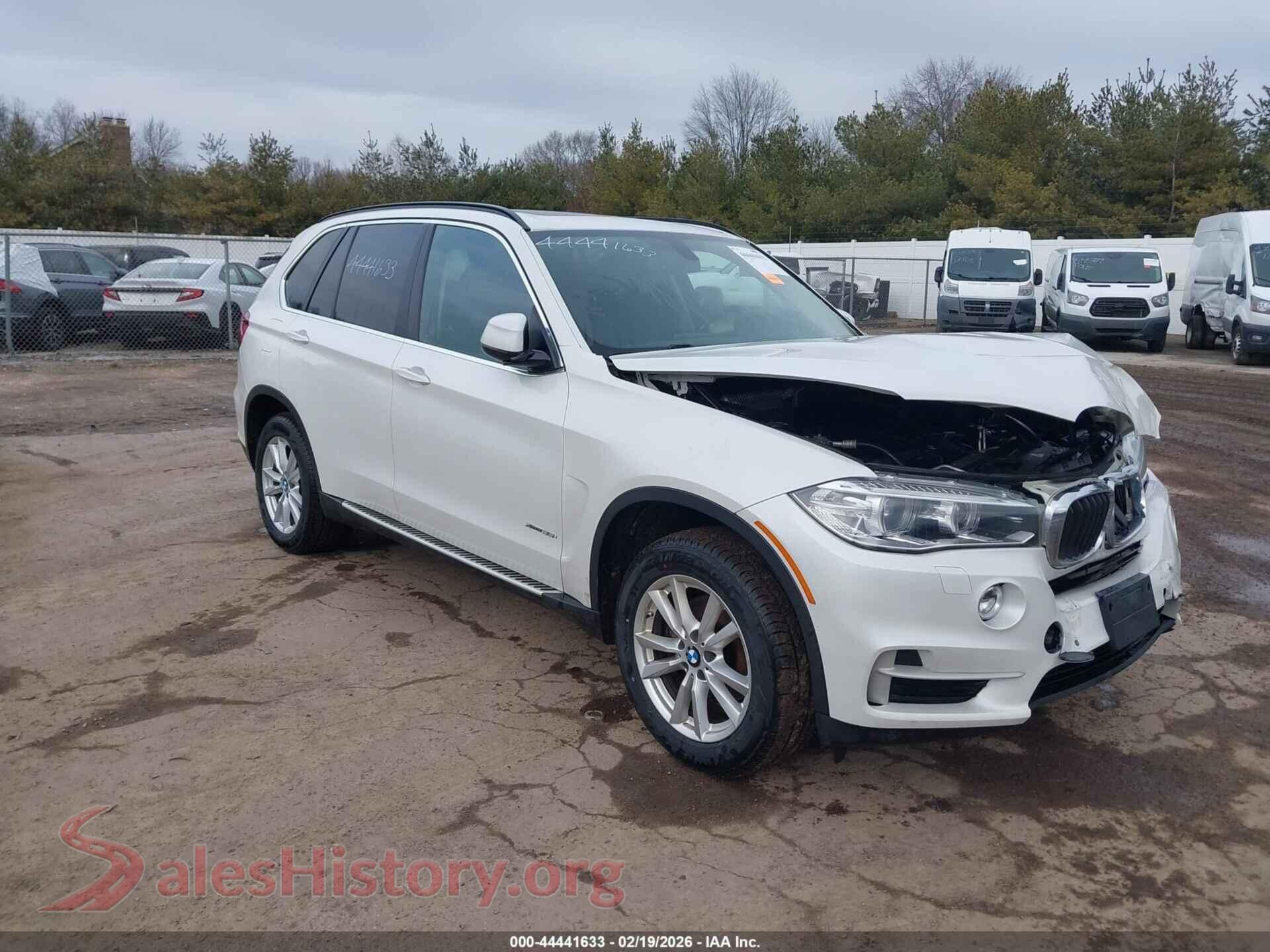2014 BMW X5 — VIN 5UXKR0C53E0K48772