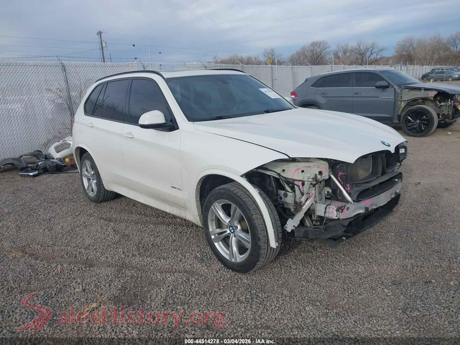 2015 BMW X5 — VIN 5UXKR0C53F0P17506