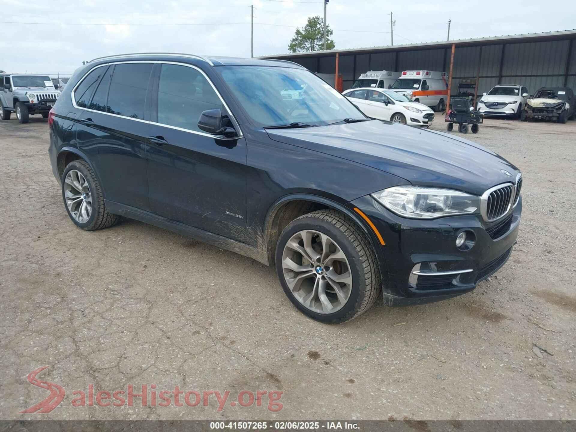 2017 BMW X5 — VIN 5UXKR0C54H0V49779