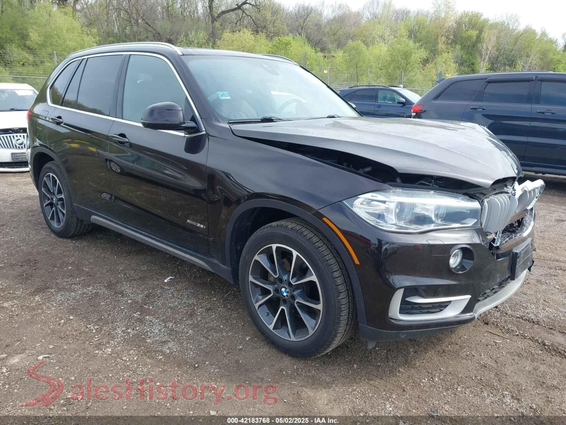 2017 BMW X5 — VIN 5UXKR0C56H0U49957