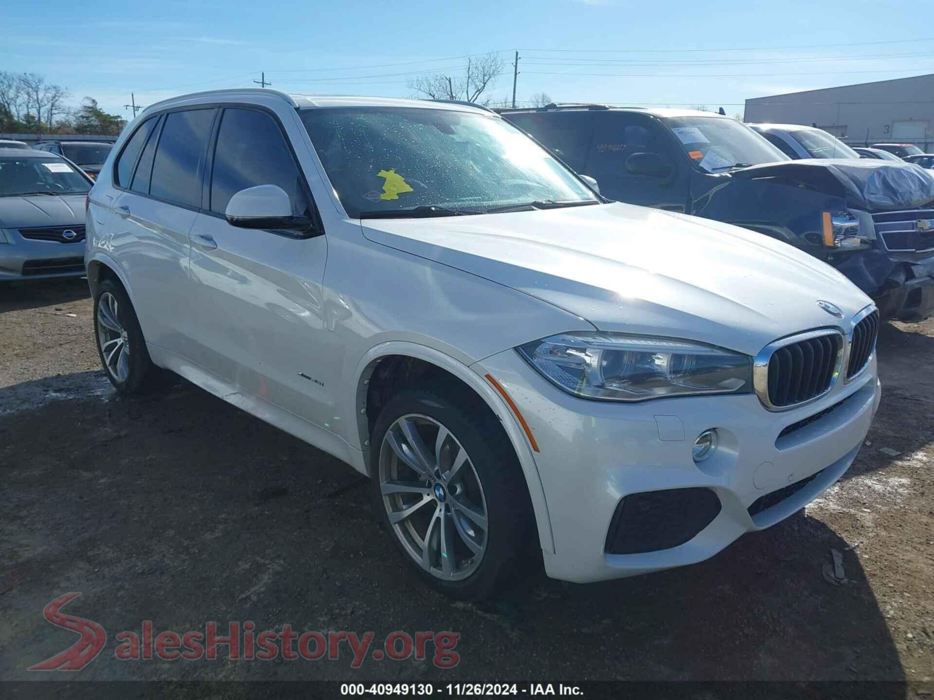 2016 BMW X5 — VIN 5UXKR0C57G0S93989