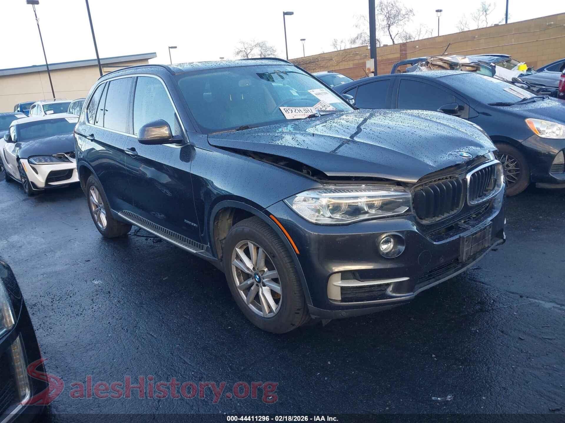 2014 BMW X5 — VIN 5UXKR0C59E0K50655