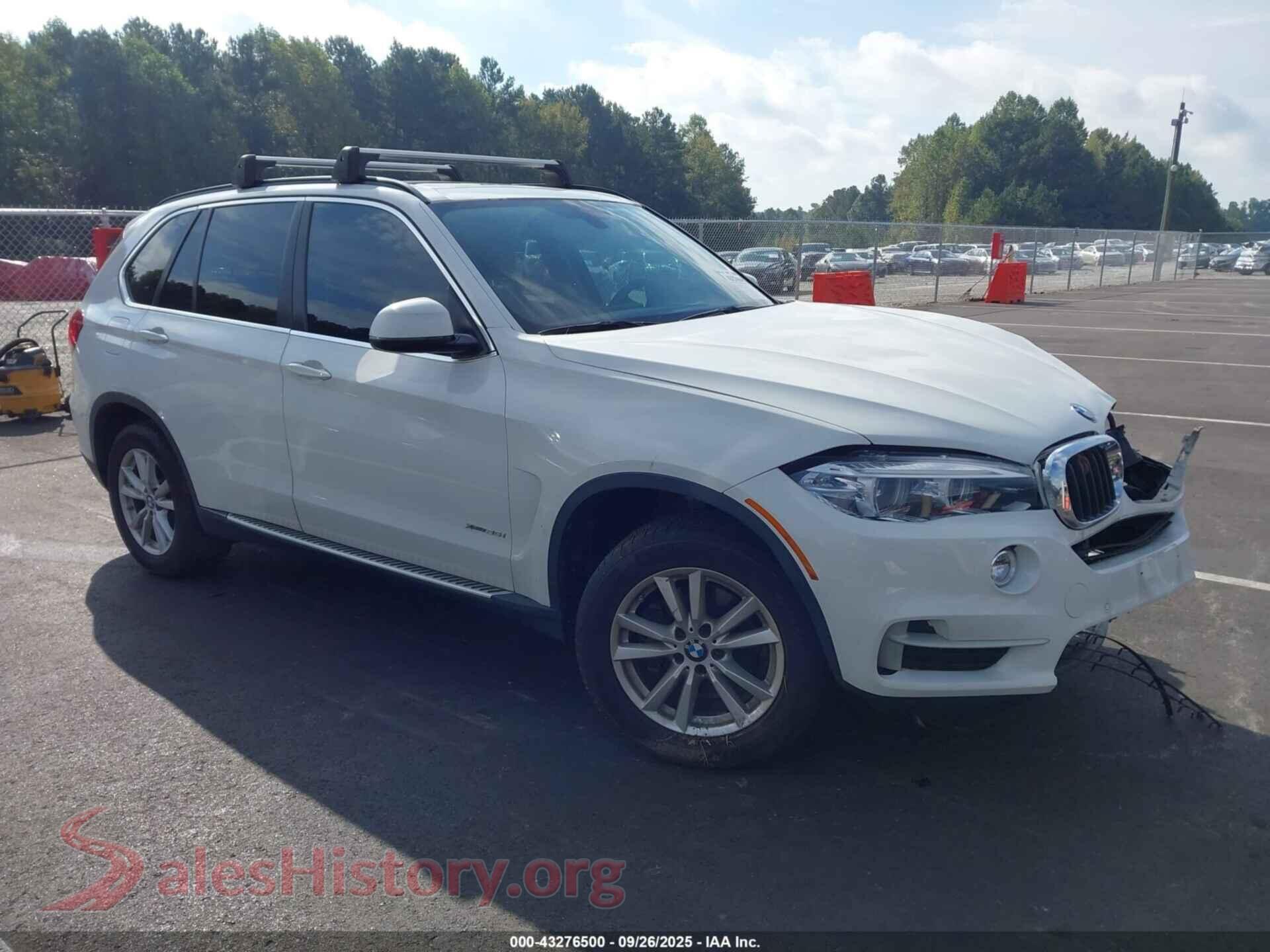 2015 BMW X5 — VIN 5UXKR0C59F0K63004