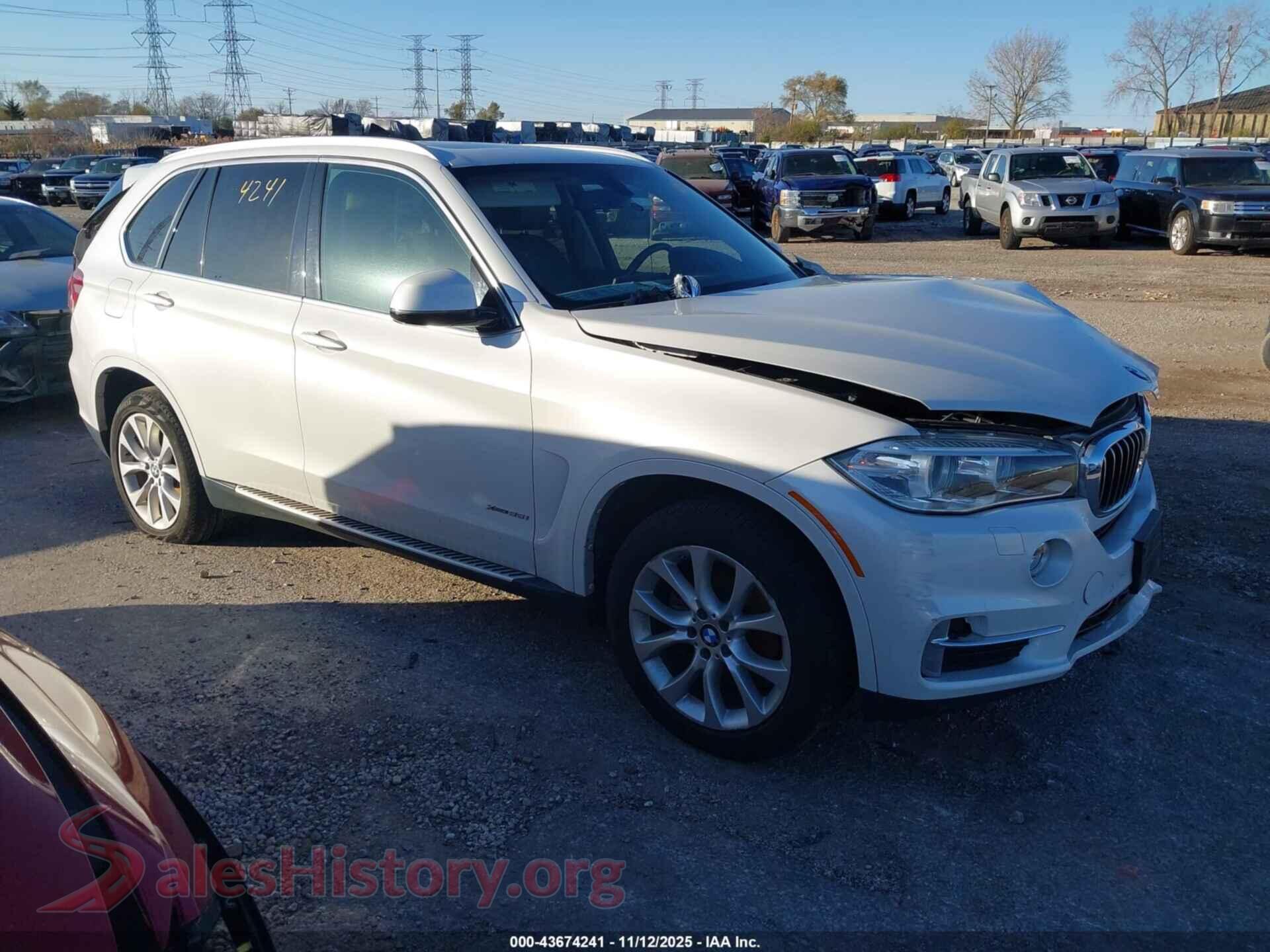 2015 BMW X5 — VIN 5UXKR0C59F0P01536