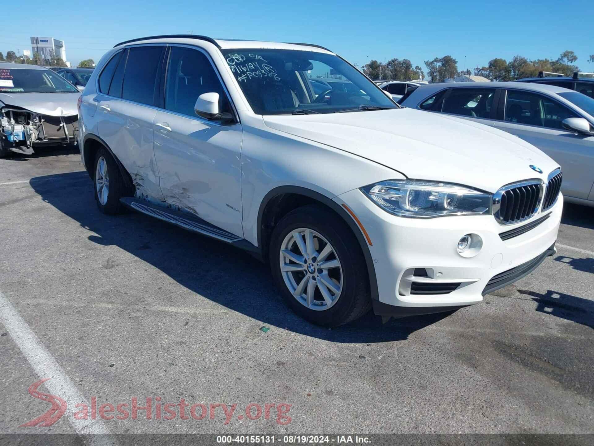 2015 BMW X5 — VIN 5UXKR0C59F0P04386