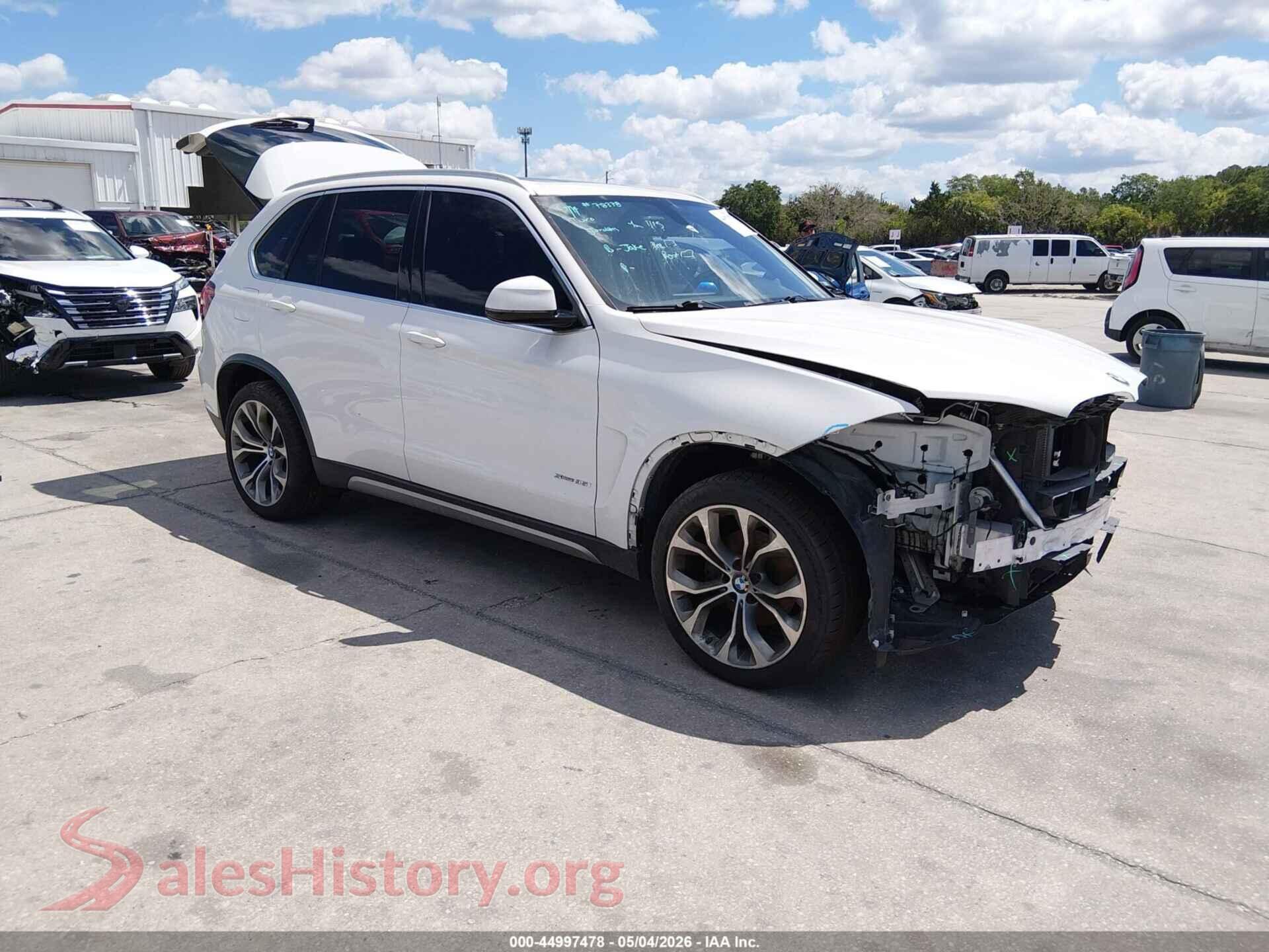 2018 BMW X5 — VIN 5UXKR2C54J0Z21445