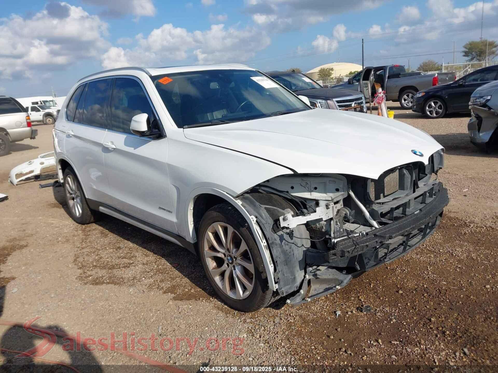 2014 BMW X5 — VIN 5UXKR2C55E0C01306