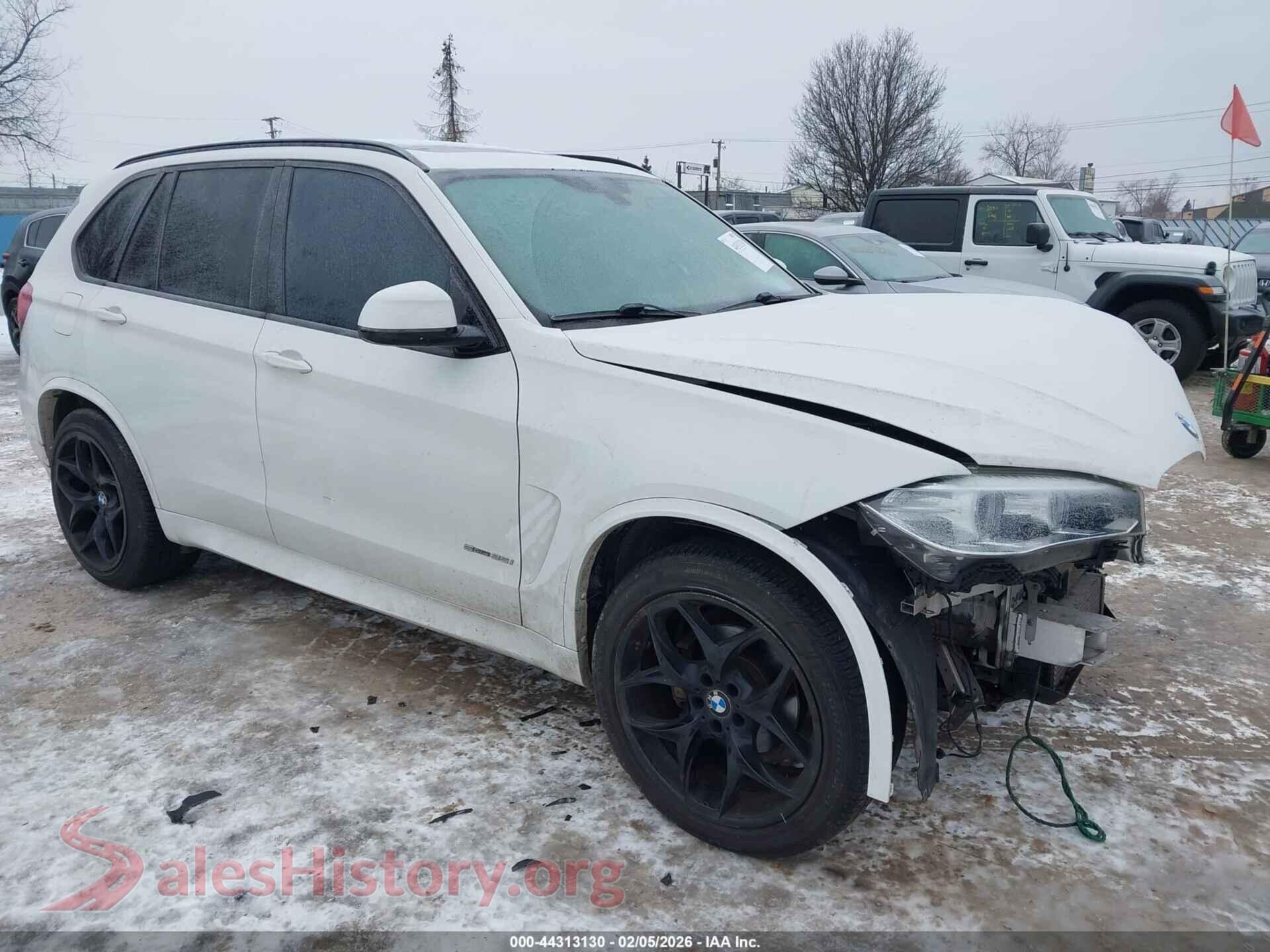 2016 BMW X5 — VIN 5UXKR2C59G0R68737