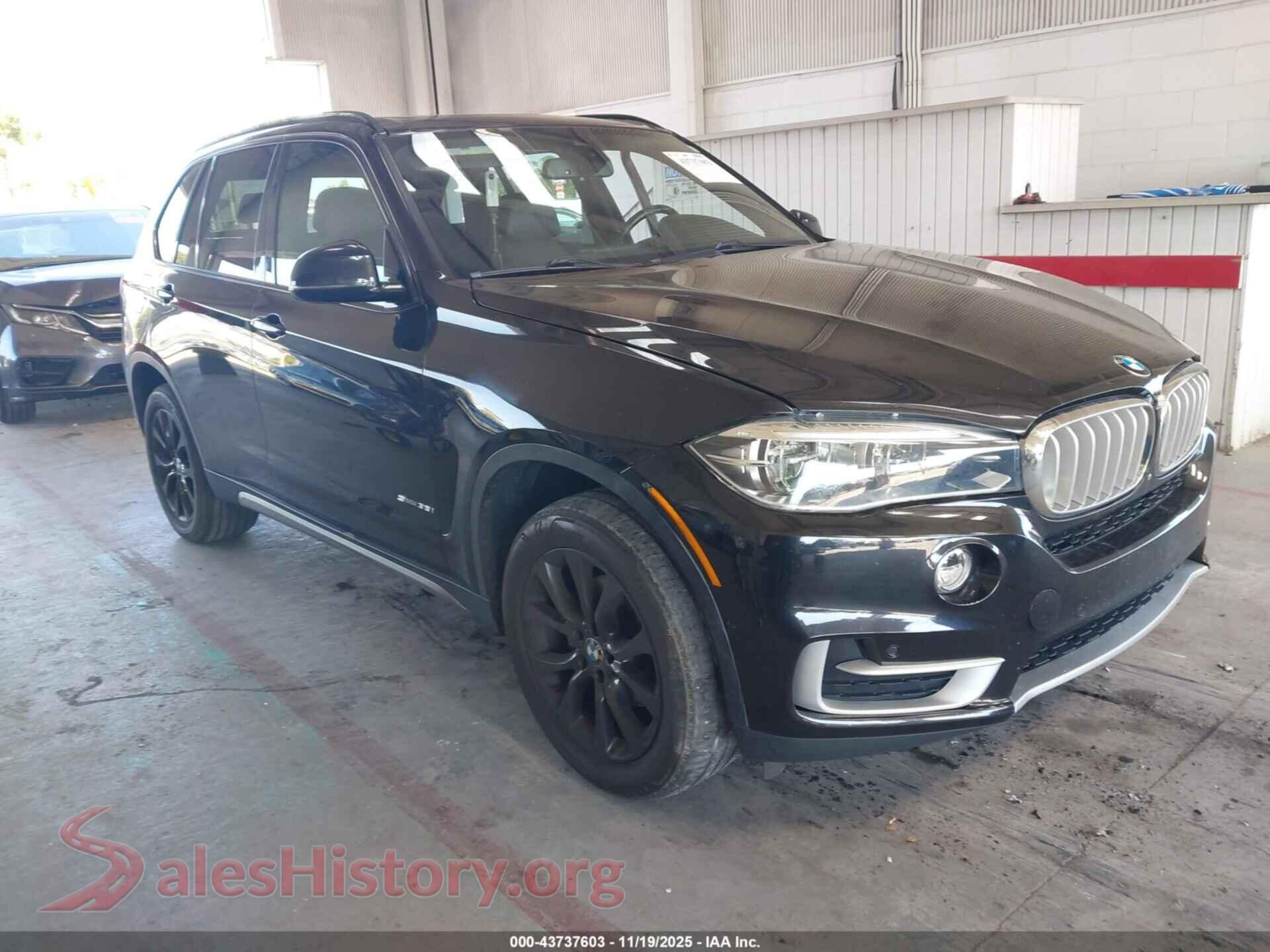 2018 BMW X5 — VIN 5UXKR2C5XJ0X07575