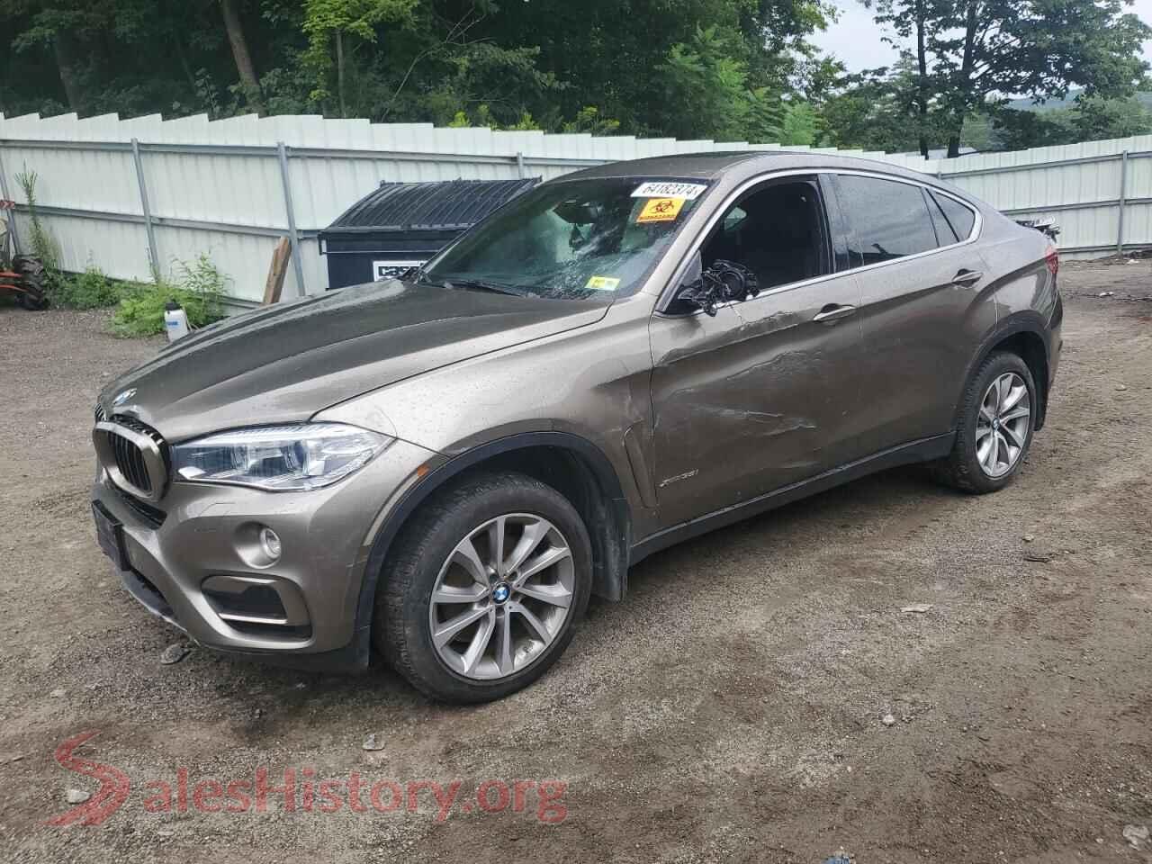 2017 BMW X6 — VIN 5UXKU2C30H0N85574