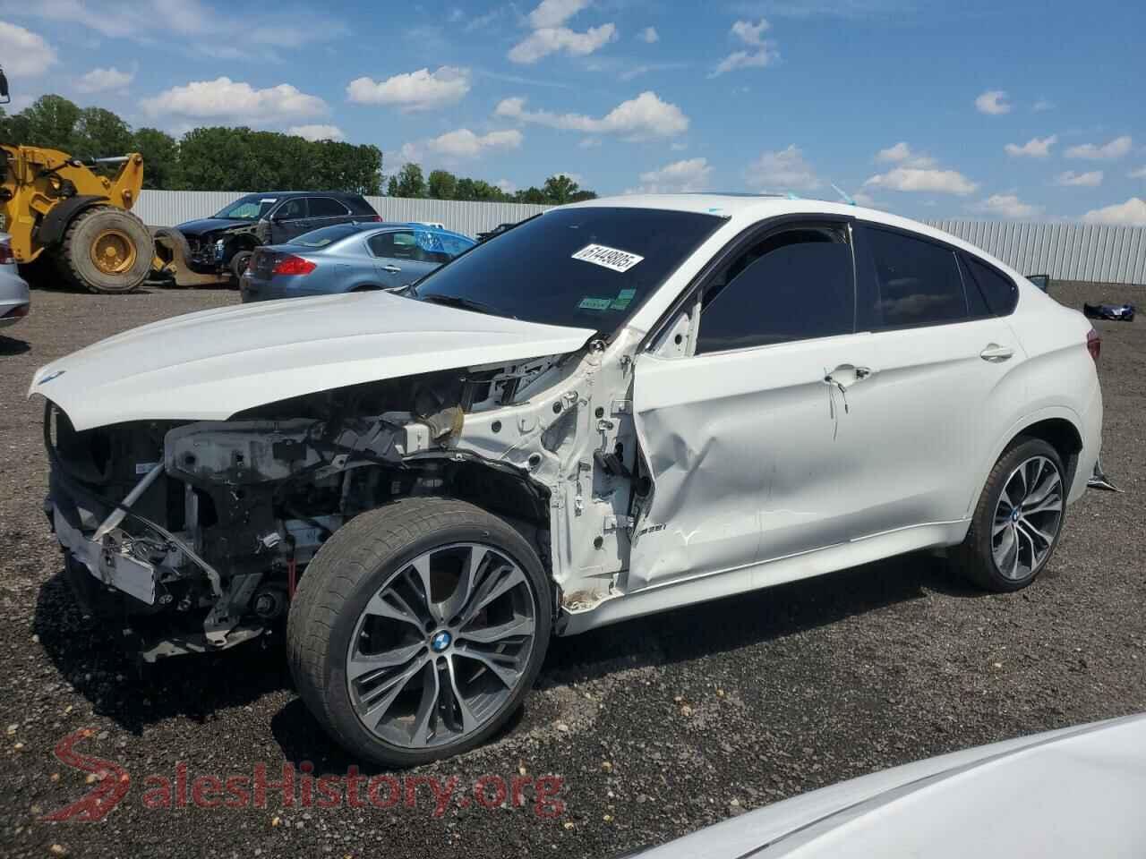 2018 BMW X6 — VIN 5UXKU2C51J0X49678