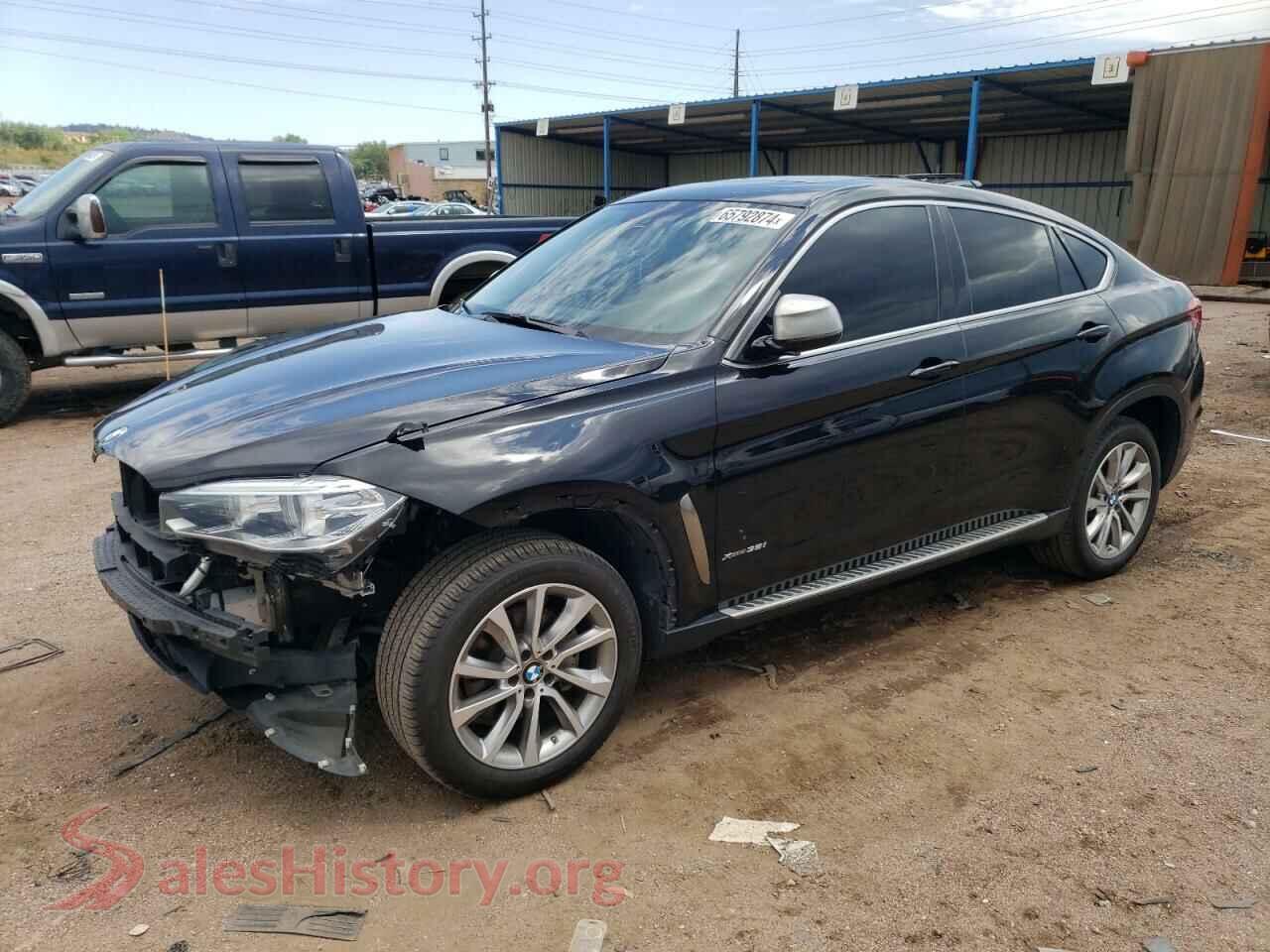 2015 BMW X6 — VIN 5UXKU2C54F0N77749