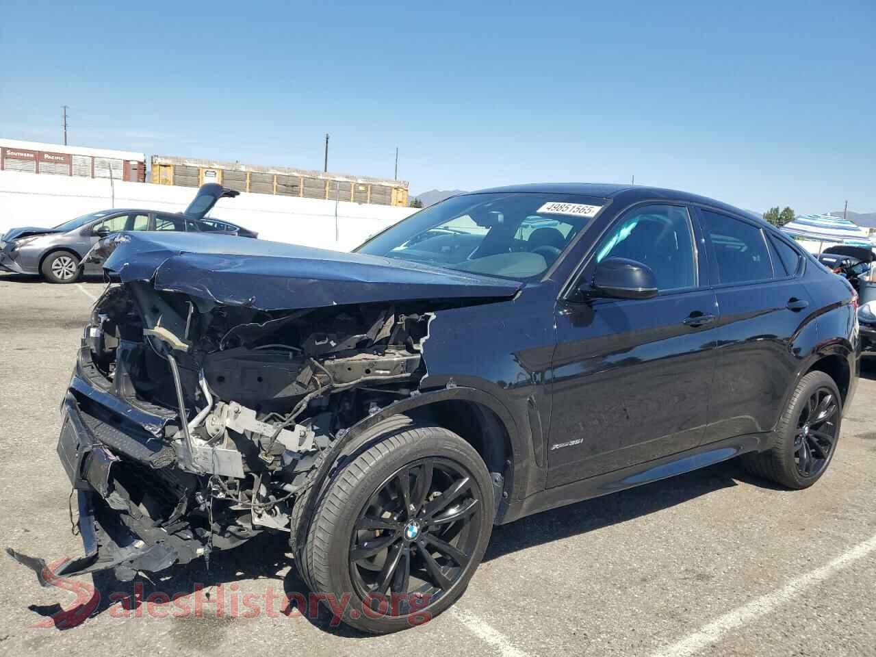 2018 BMW X6 — VIN 5UXKU2C54J0X48508