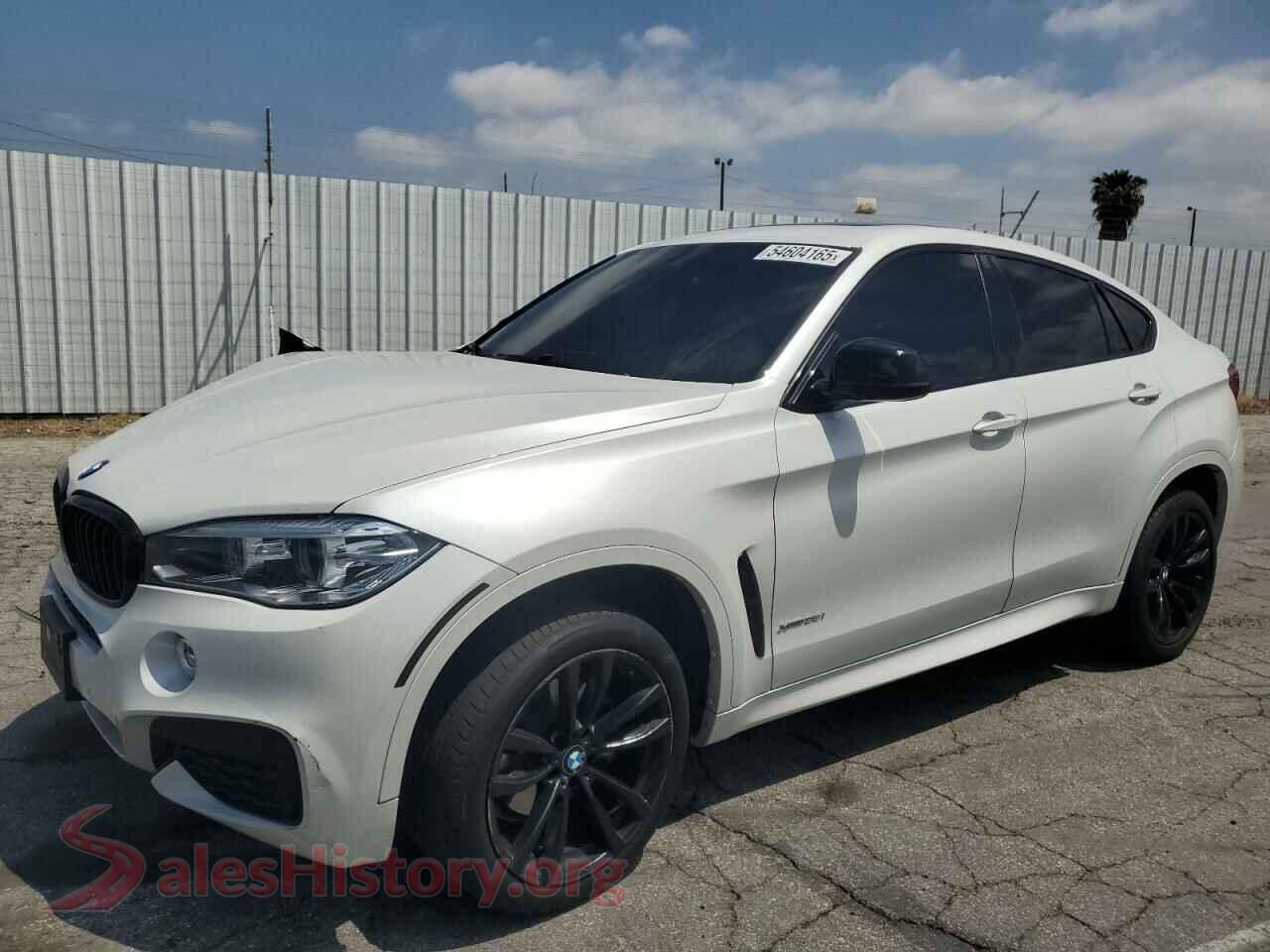 2018 BMW X6 — VIN 5UXKU2C54J0Z62026