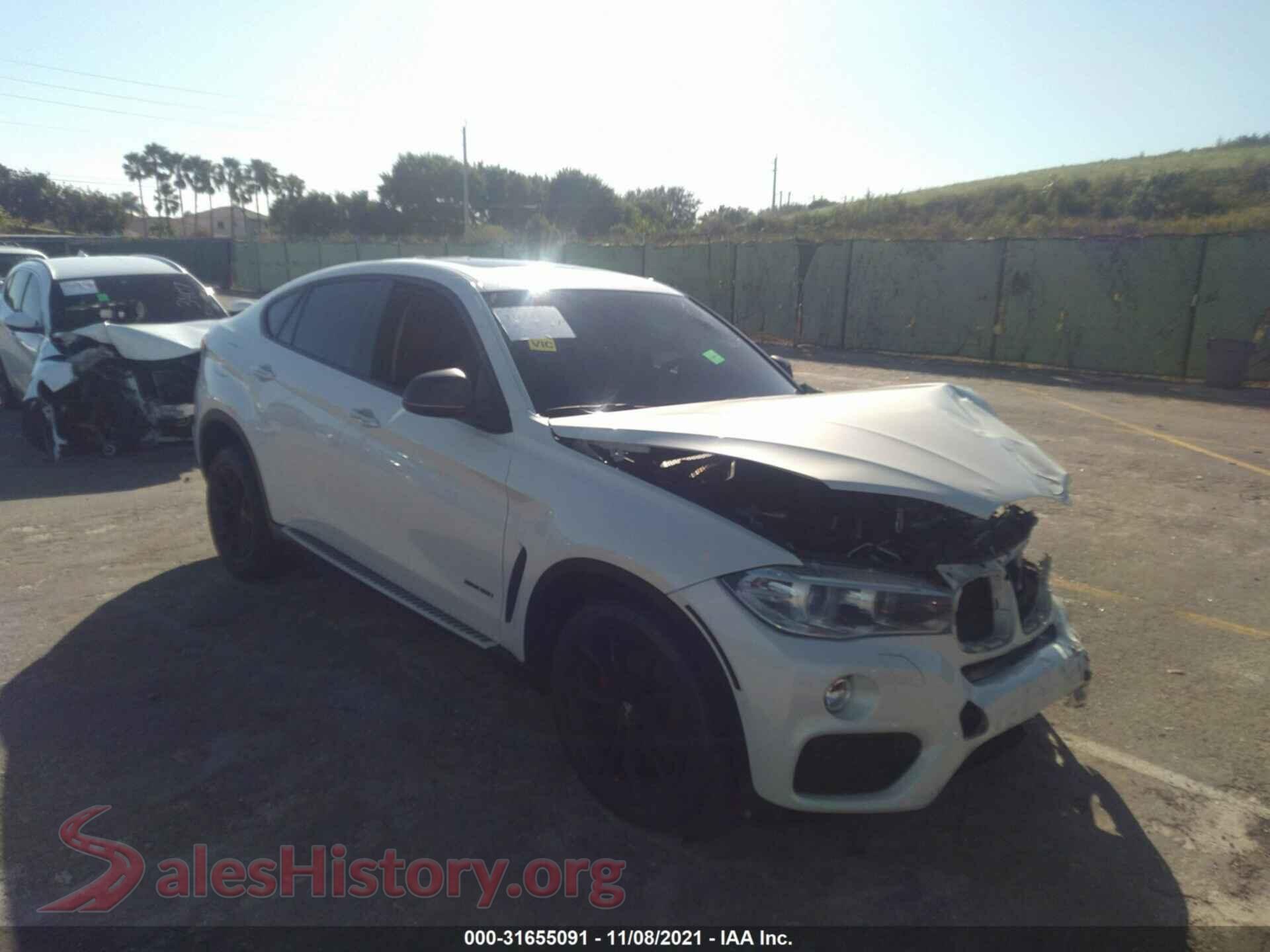 2016 BMW X6 — VIN 5UXKU2C58G0N84141