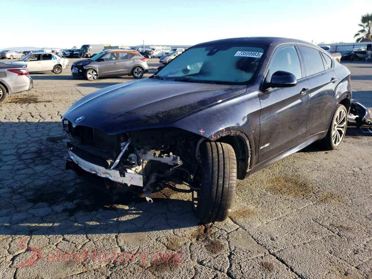 2019 BMW X6 — VIN 5UXKU2C58K0Z64394