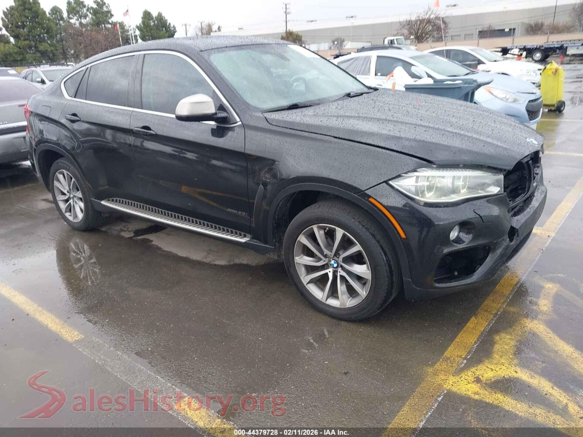 2015 BMW X6 — VIN 5UXKU2C59F0N75866
