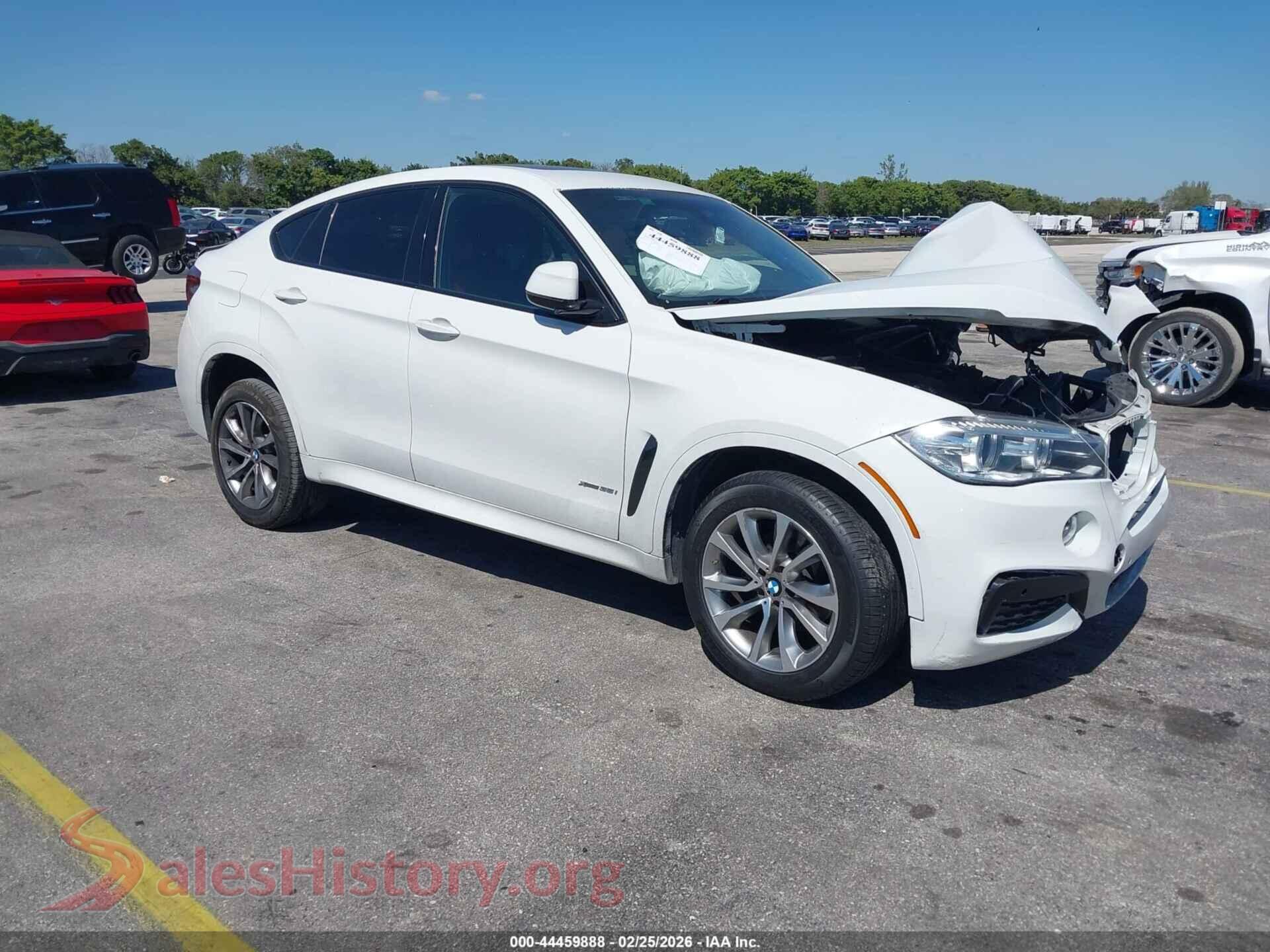 2015 BMW X6 — VIN 5UXKU2C59F0N75897