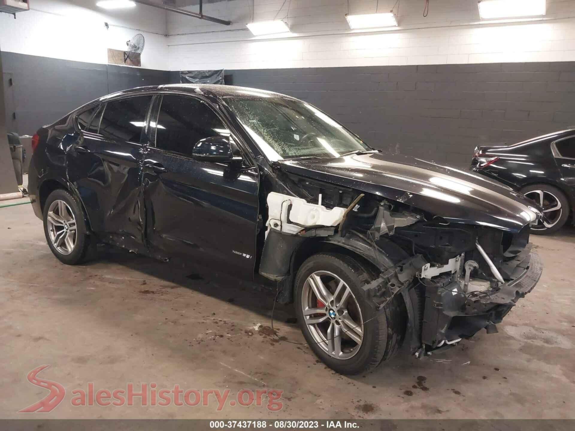 2016 BMW X6 — VIN 5UXKU6C55G0R34137