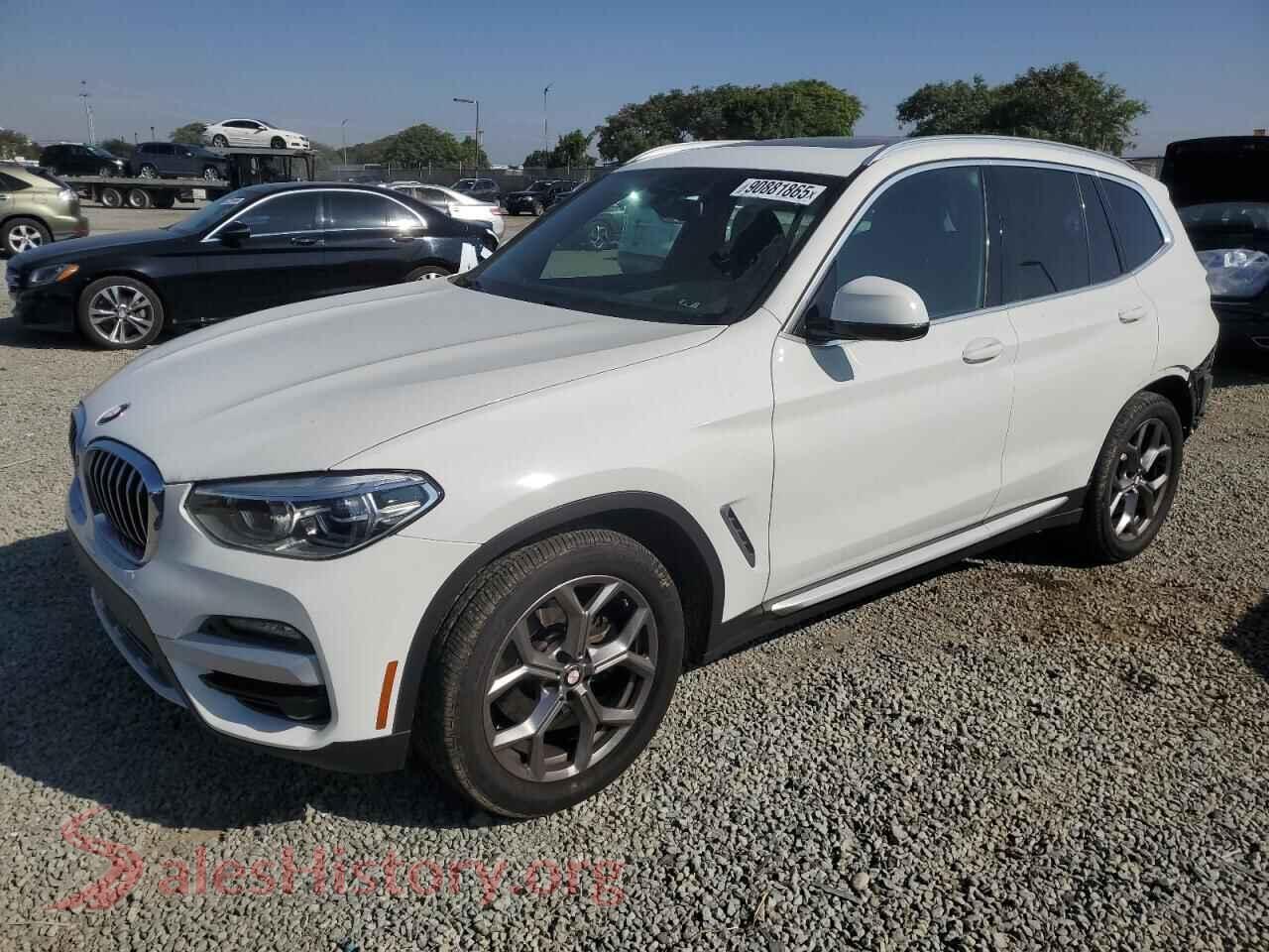 2021 BMW X3 — VIN 5UXTY3C0XM9G01213