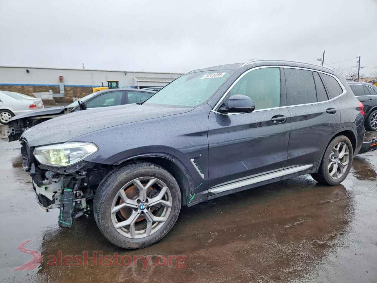 2021 BMW X3 — VIN 5UXTY5C01M9G31051