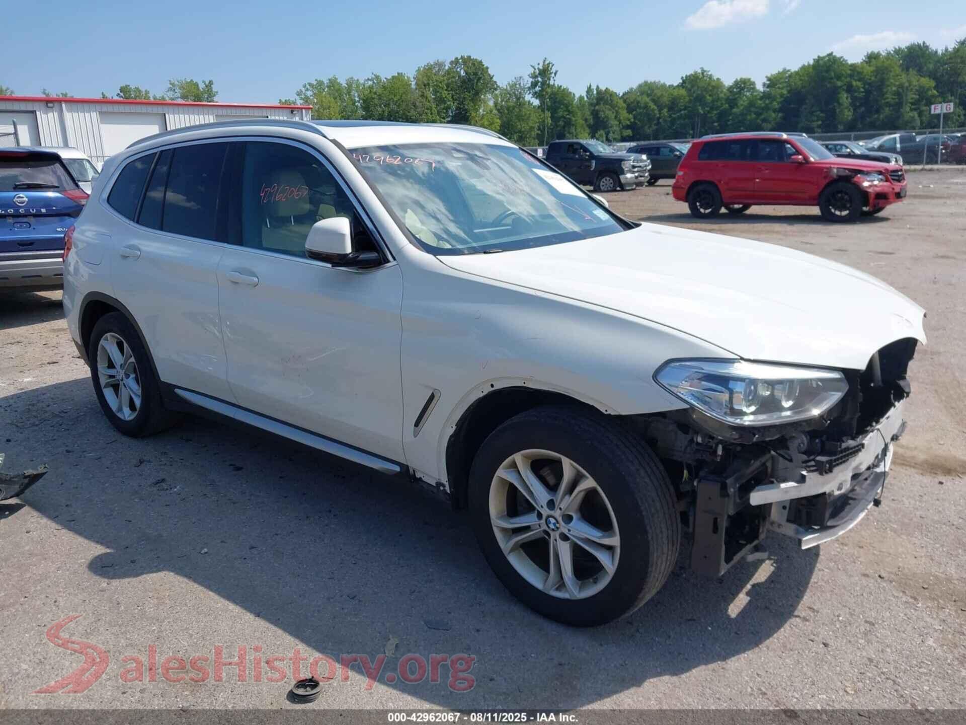 2020 BMW X3 — VIN 5UXTY5C02L9B50269