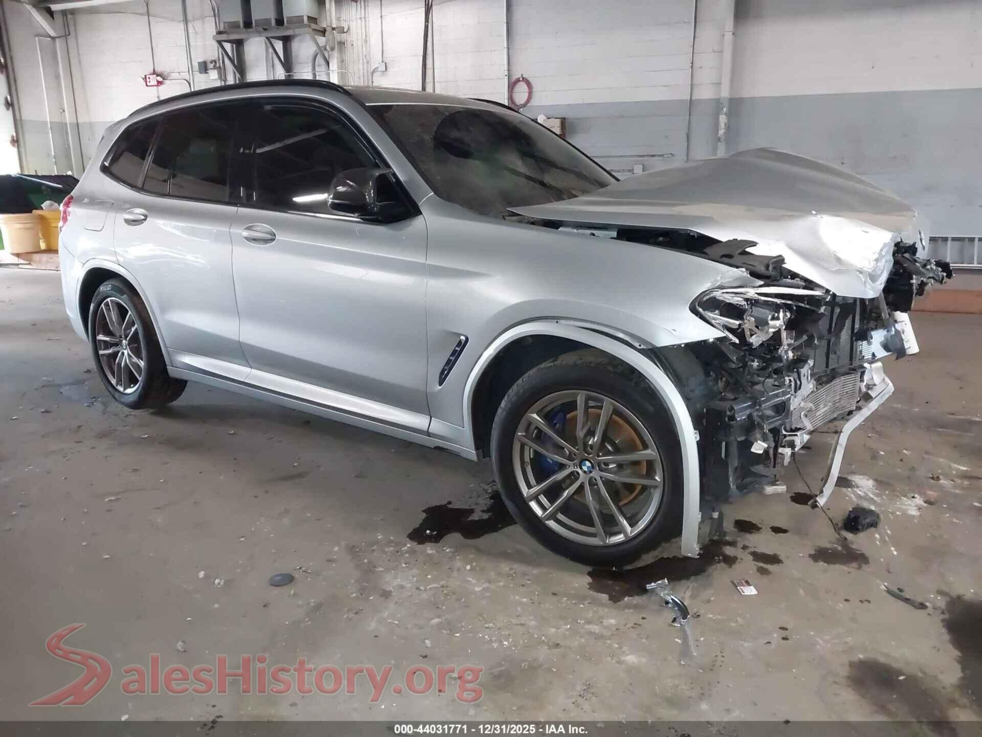 2021 BMW X3 — VIN 5UXTY9C04M9F05208