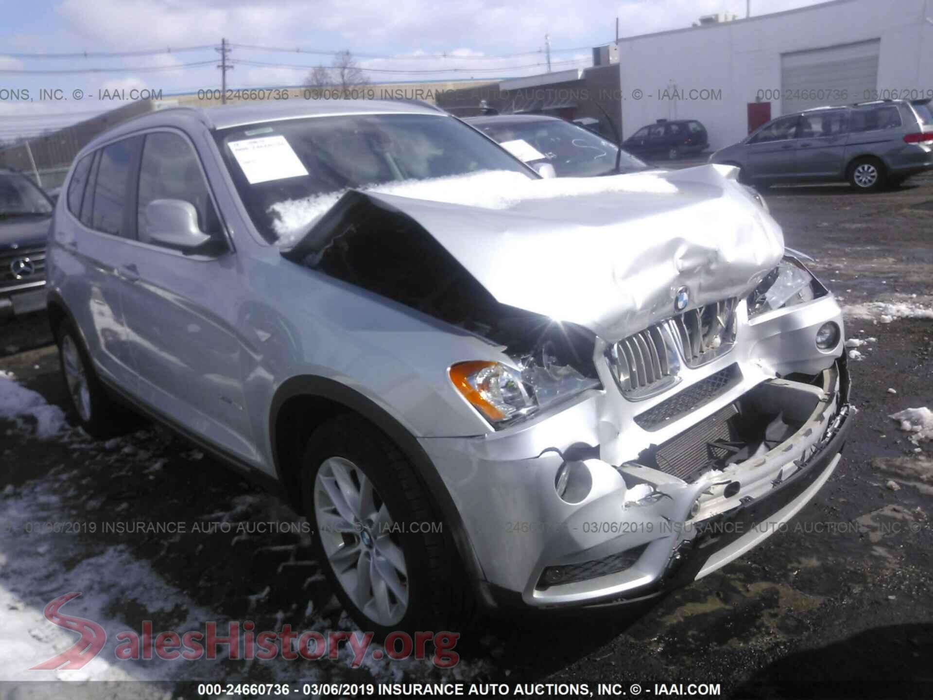 2011 BMW X3 — VIN 5UXWX5C57BL716002