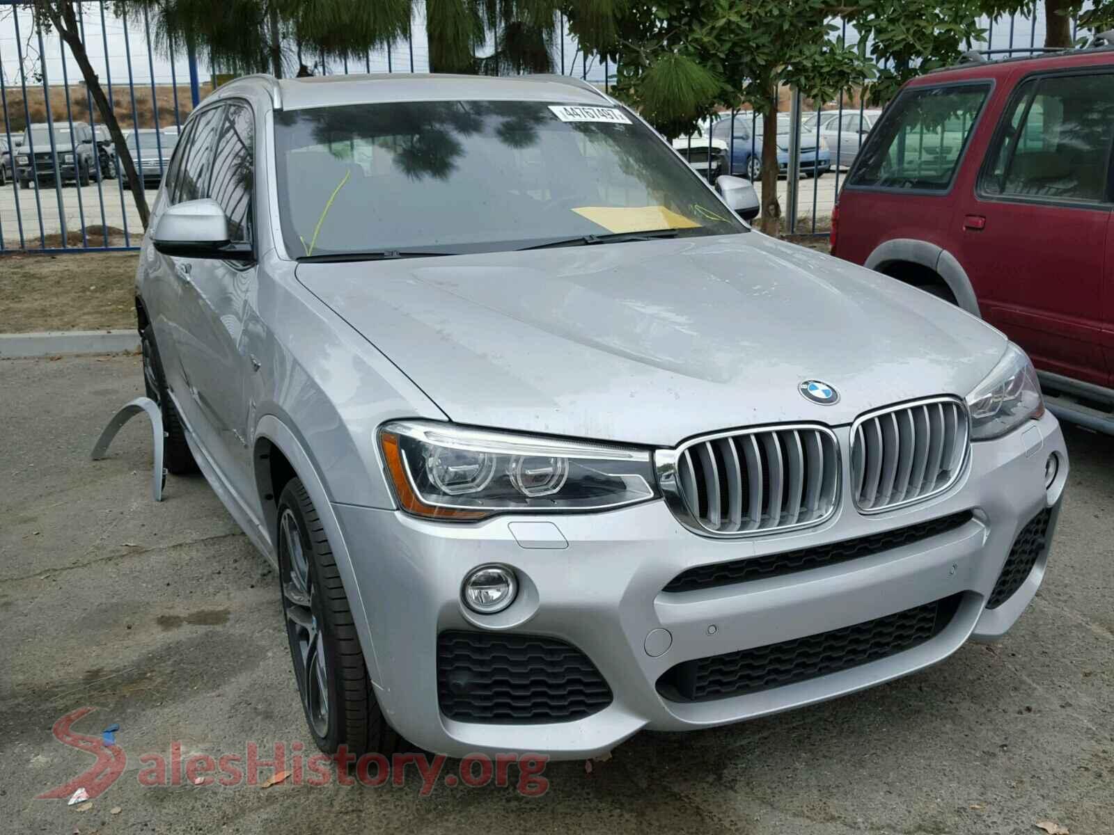 2016 BMW X3 — VIN 5UXWX7C50G0K36226
