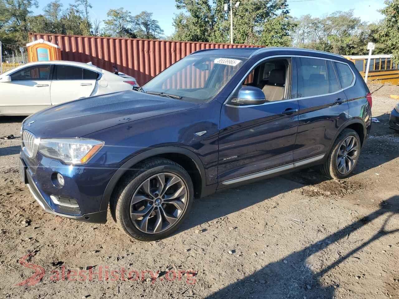 2015 BMW X3 — VIN 5UXWX7C51F0K33334