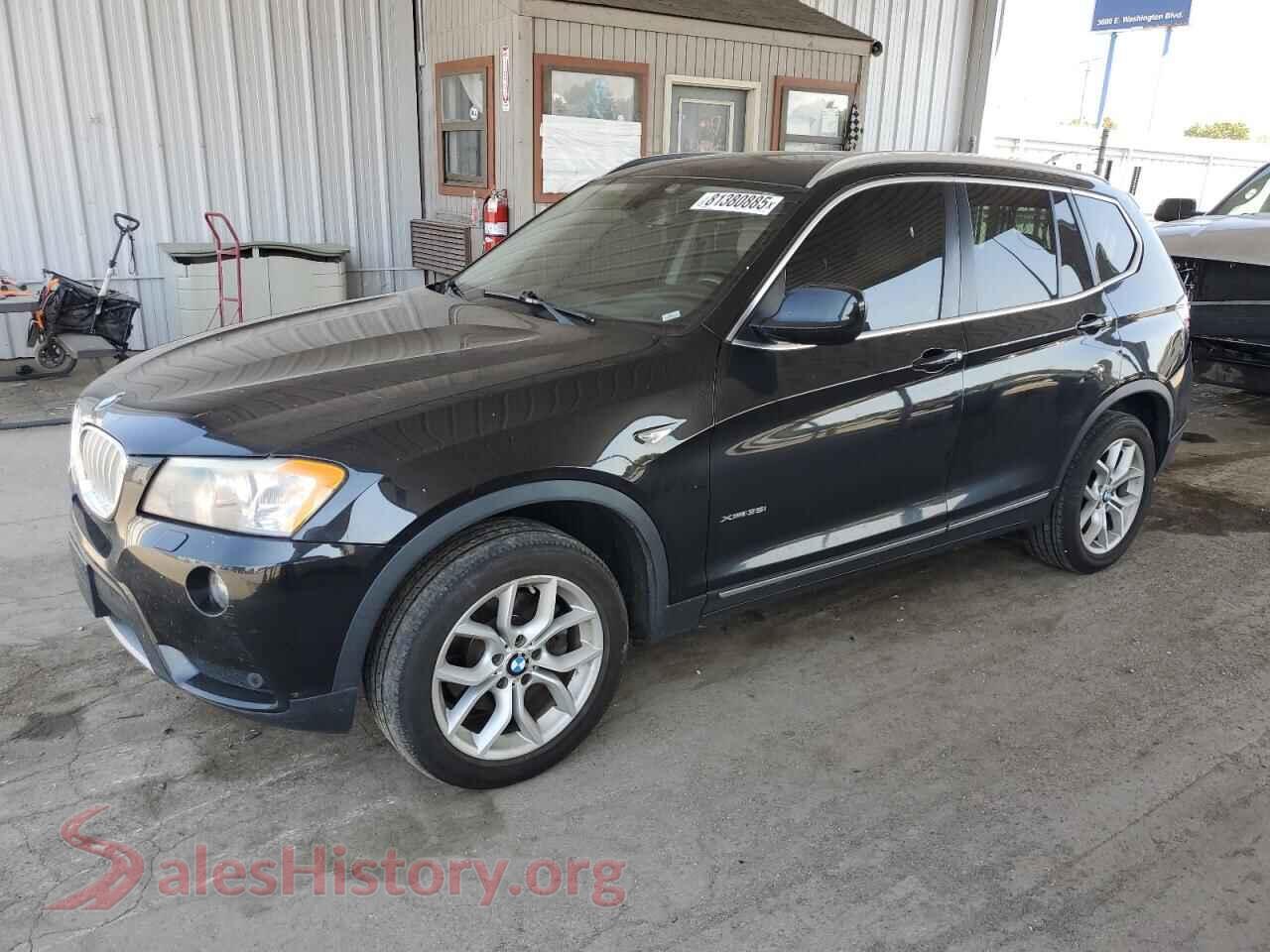 2014 BMW X3 — VIN 5UXWX7C56E0E76106