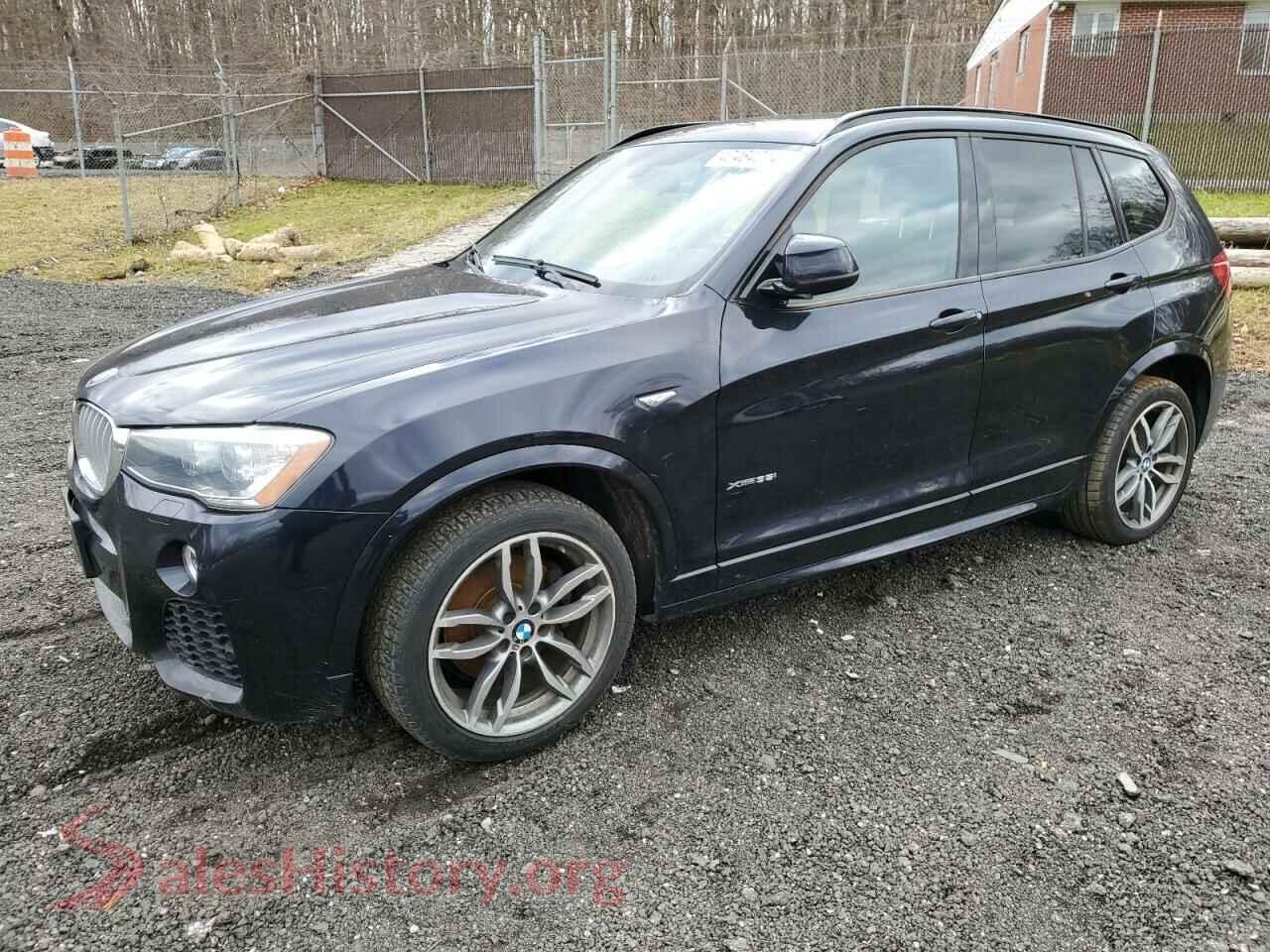 2016 BMW X3 — VIN 5UXWX7C58G0R17976