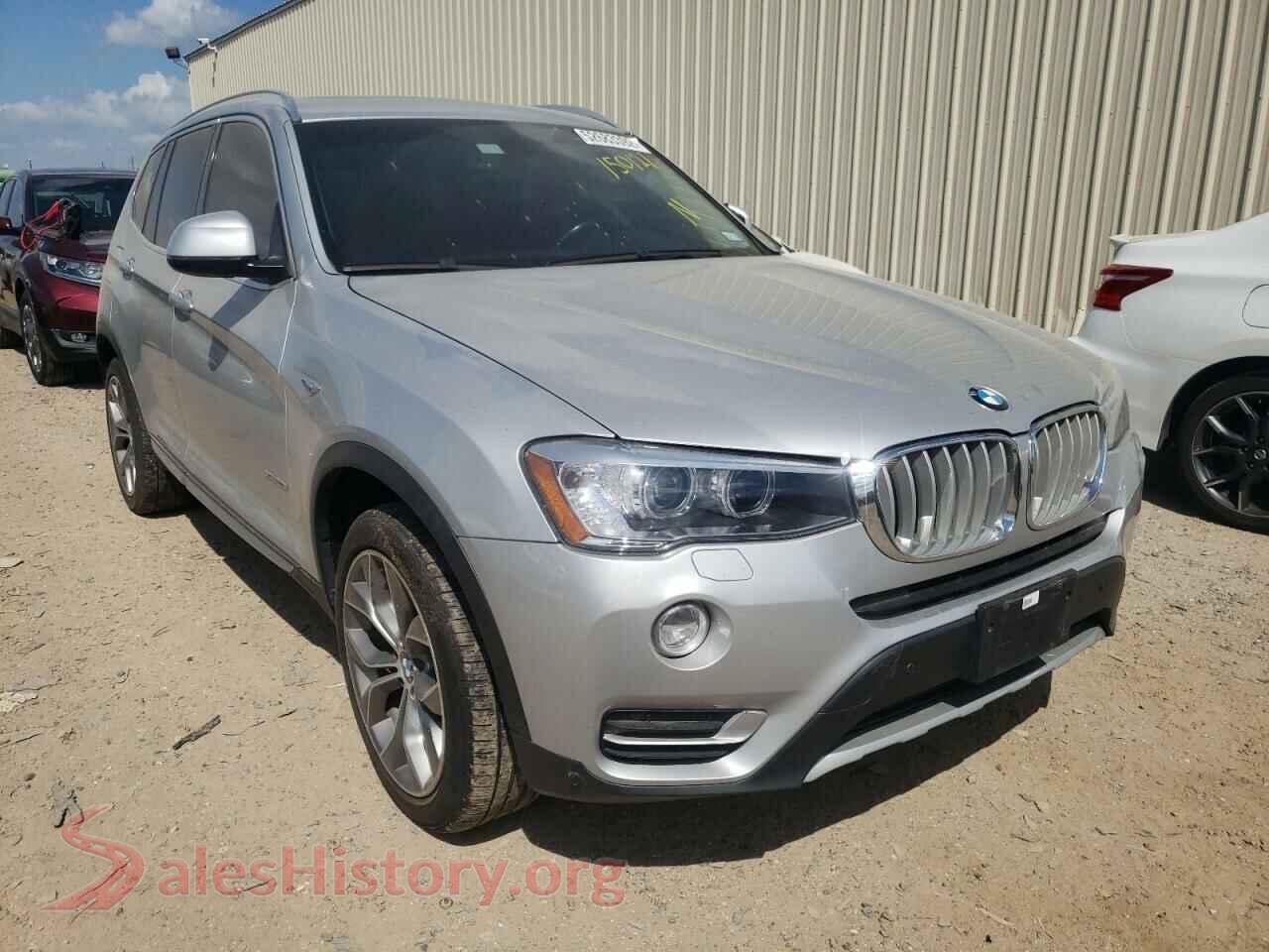 2016 BMW X3 — VIN 5UXWX9C50G0D66473