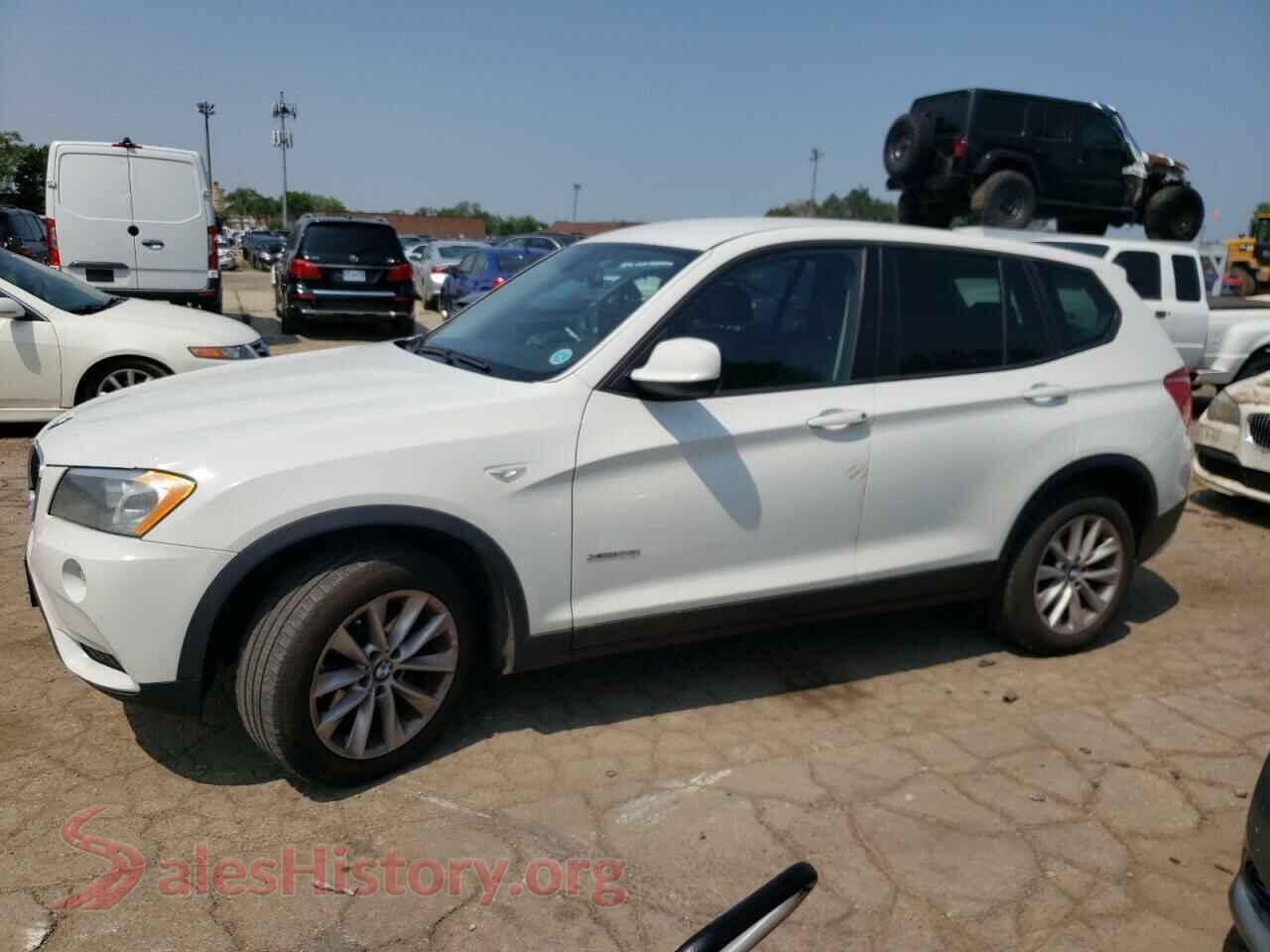 2013 BMW X3 — VIN 5UXWX9C52D0A12983