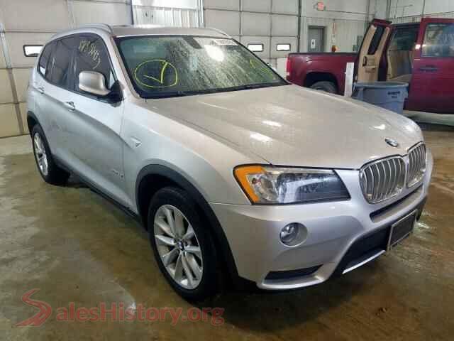 2013 BMW X3 — VIN 5UXWX9C54D0A21278