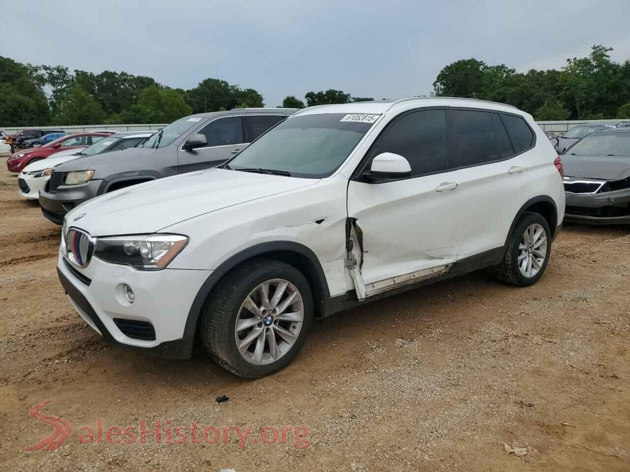 2016 BMW X3 — VIN 5UXWZ7C53G0R32511