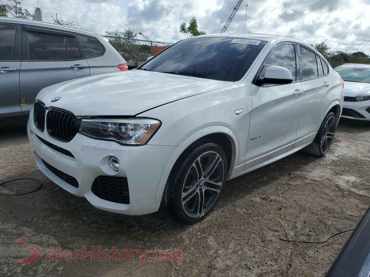 2016 BMW X4 — VIN 5UXXW3C56G0M90443