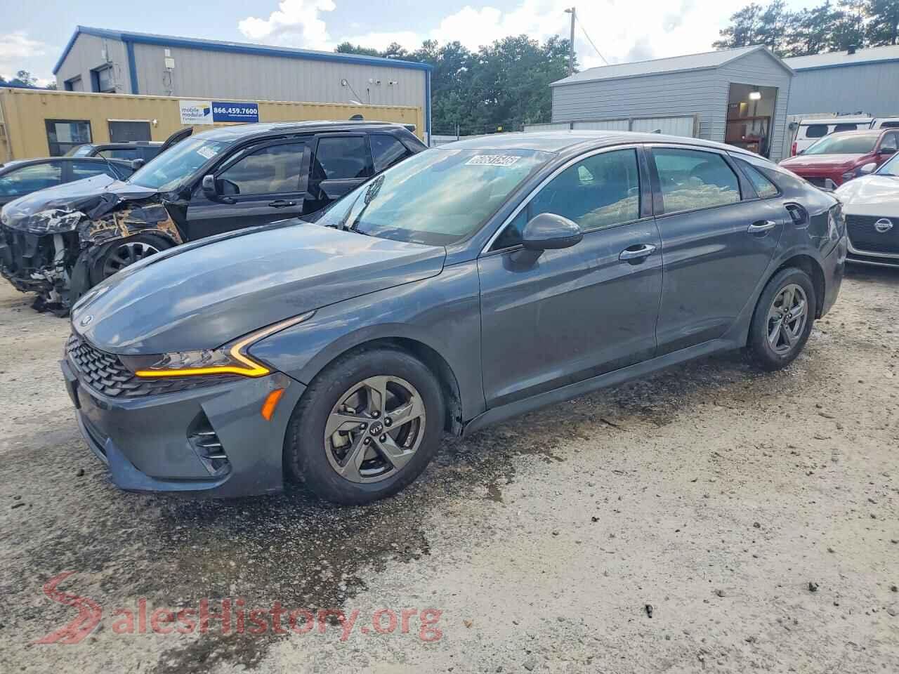 2021 KIA K5 — VIN 5XXG14J27MG065743
