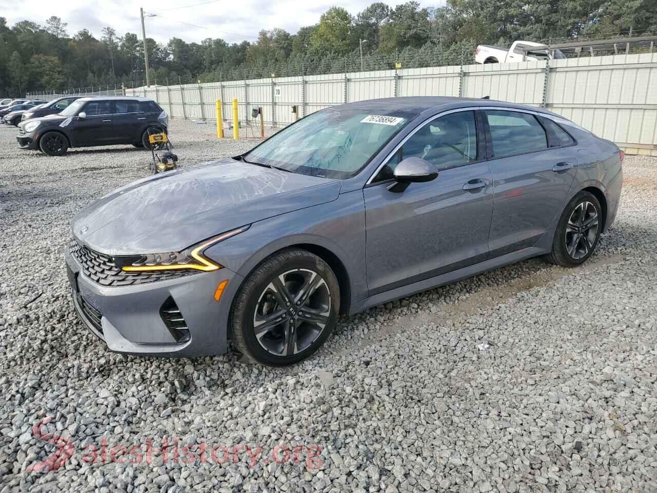 2021 KIA K5 — VIN 5XXG34J26MG035241