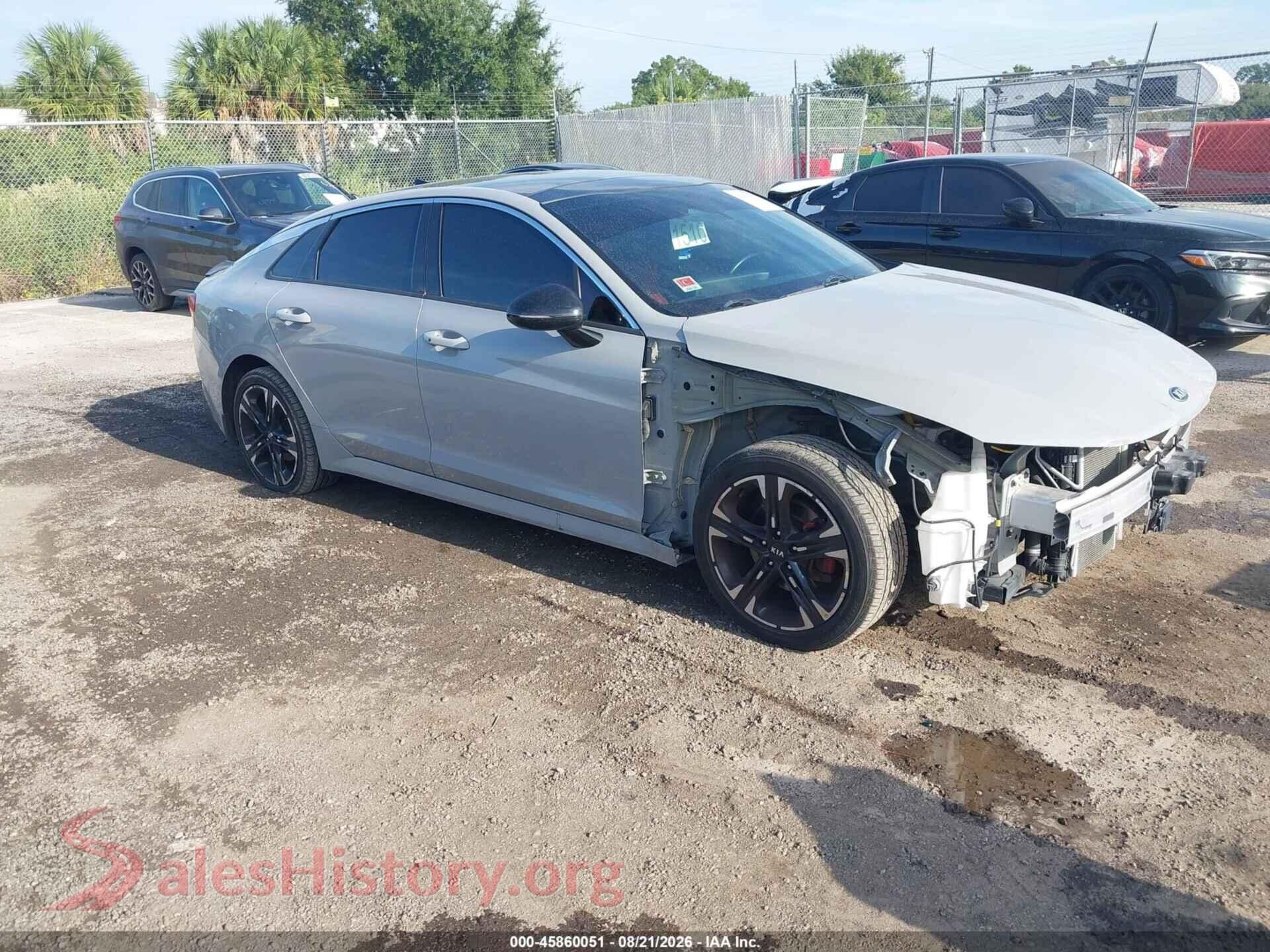 2021 KIA K5 — VIN 5XXG64J22MG073430