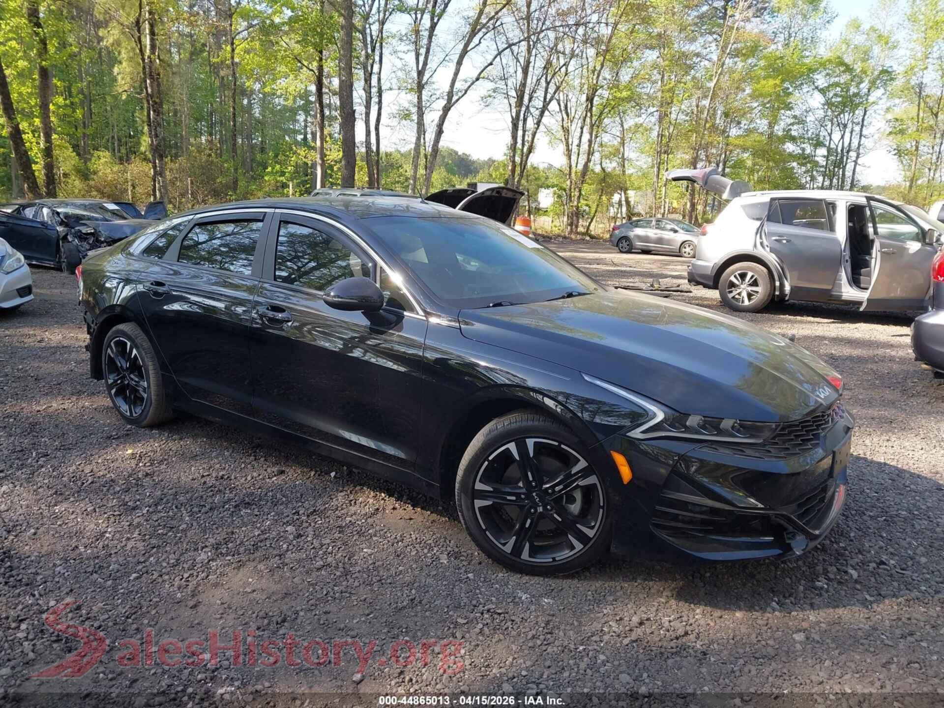 2023 KIA K5 — VIN 5XXG64J22PG226635