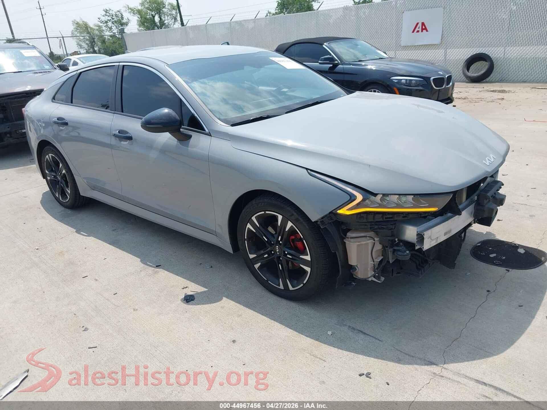2023 KIA K5 — VIN 5XXG64J26PG198595