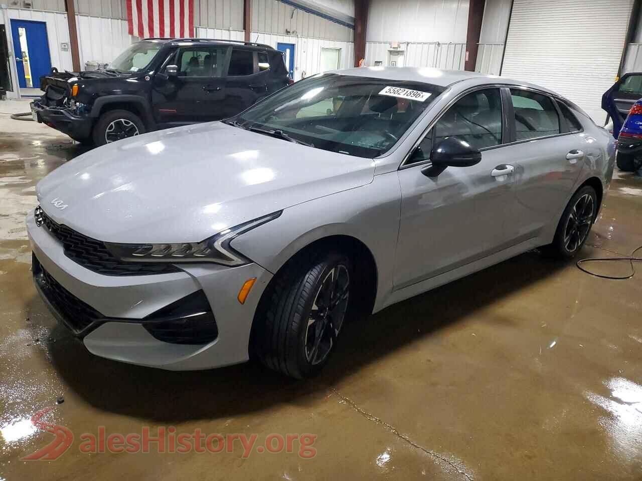 2022 KIA K5 — VIN 5XXG64J29NG083860