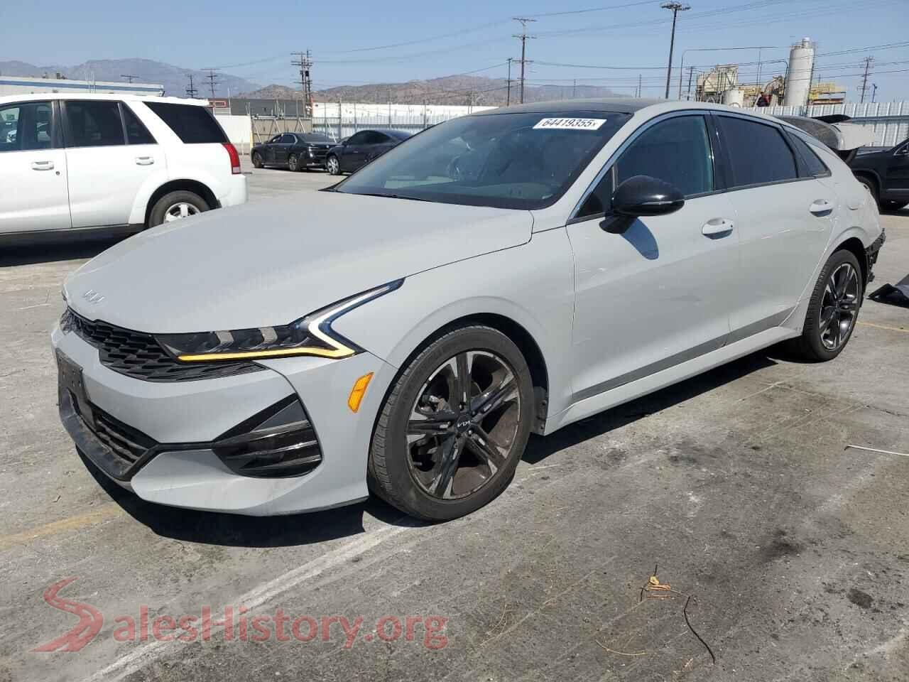 2022 KIA K5 — VIN 5XXG64J29NG124231