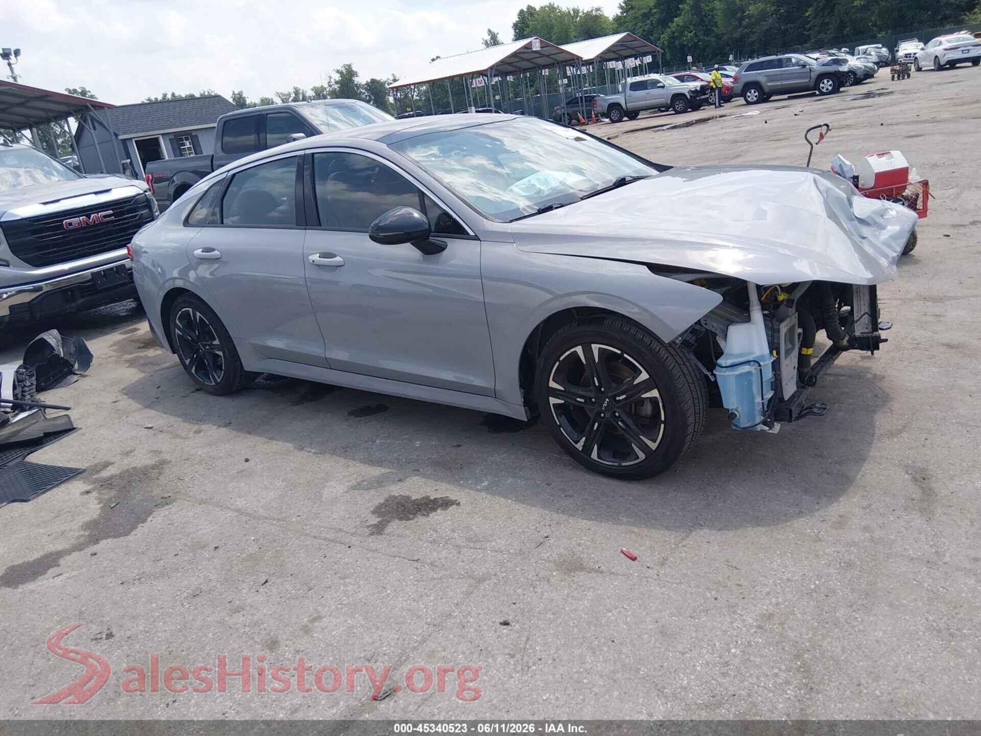 2022 KIA K5 — VIN 5XXG64J2XNG126795