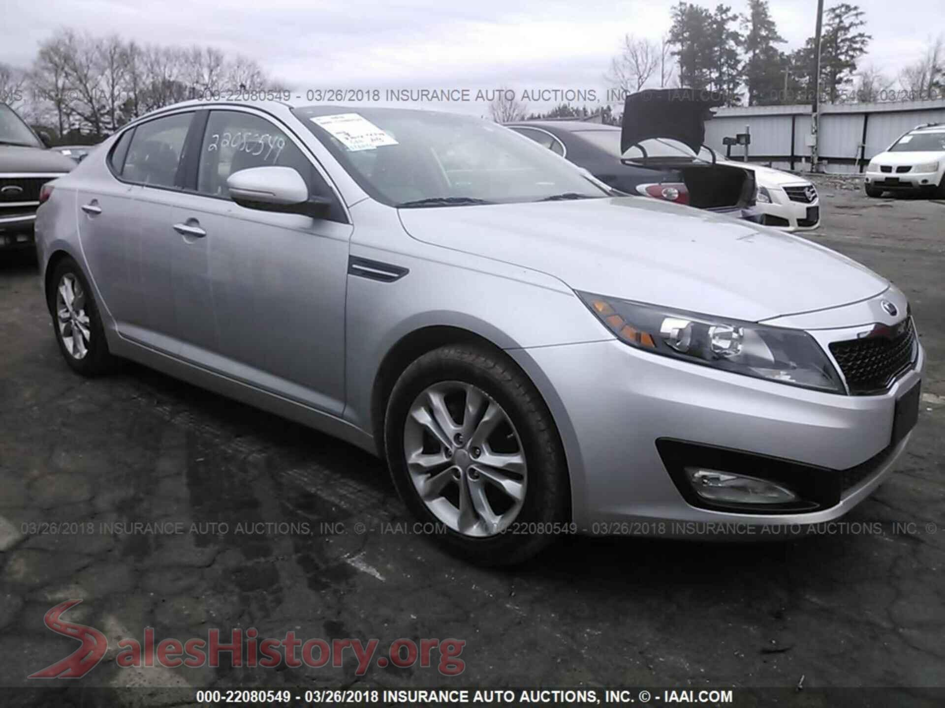 2013 Kia Optima — VIN 5XXGM4A79DG165720