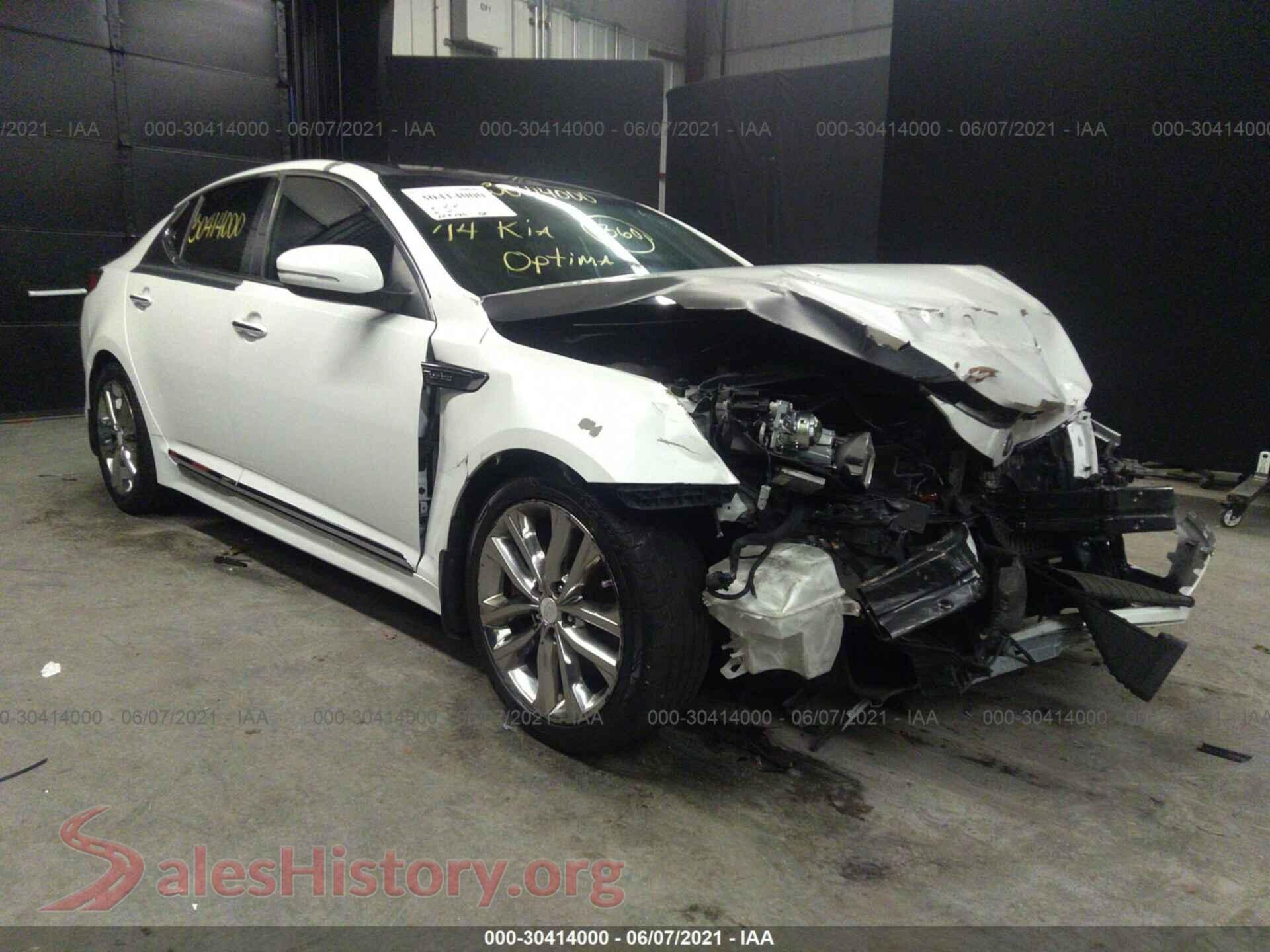 2014 KIA OPTIMA — VIN 5XXGR4A69EG314301