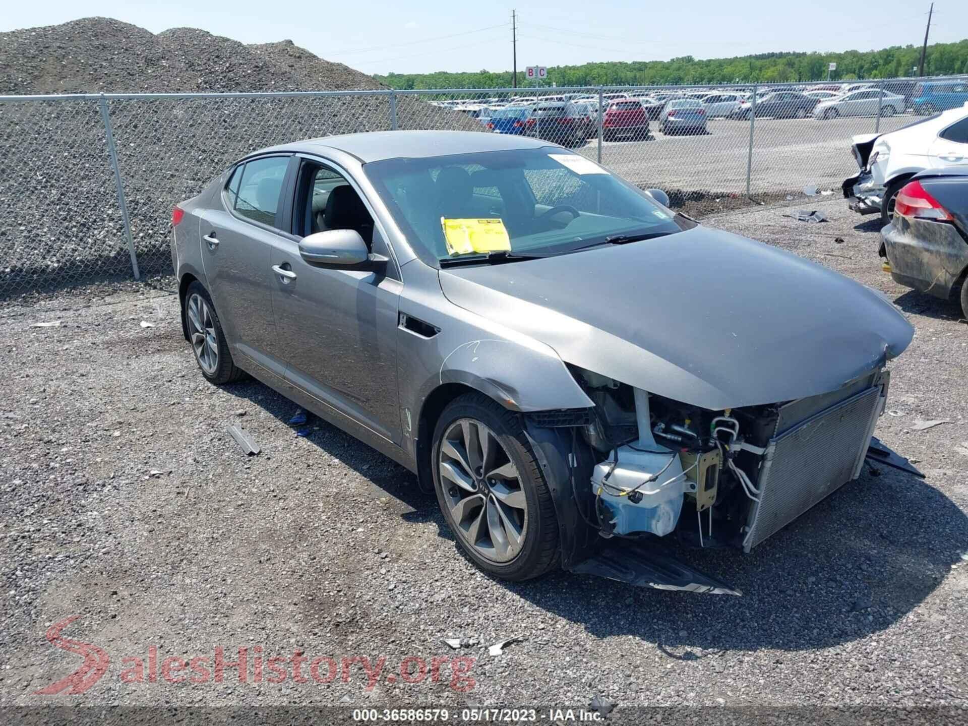 2014 KIA OPTIMA — VIN 5XXGR4A74EG321360